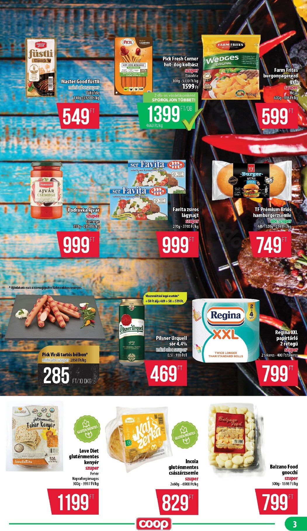 coop - A jövőbeli Coop - Mecsek akciós újság csütörtöktől 2026.07.16.-tól szerdától 2026.07.22.-ig érvényes. - page: 3