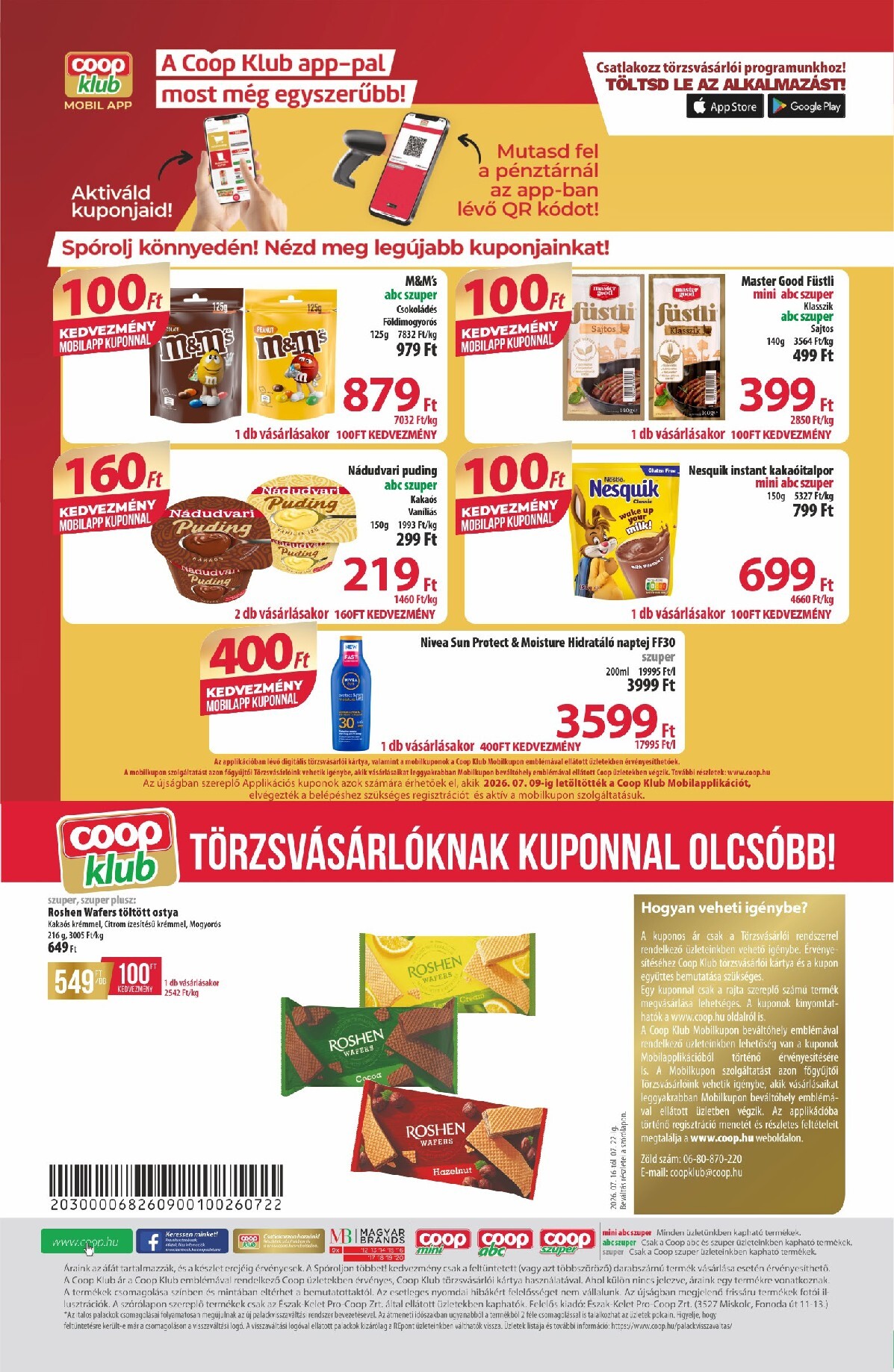 coop - A jövőbeli Coop - Észak-Kelet Pro-Coop Zrt. akciós újság csütörtöktől 2026.07.16.-tól szerdától 2026.07.22.-ig érvényes. - page: 12
