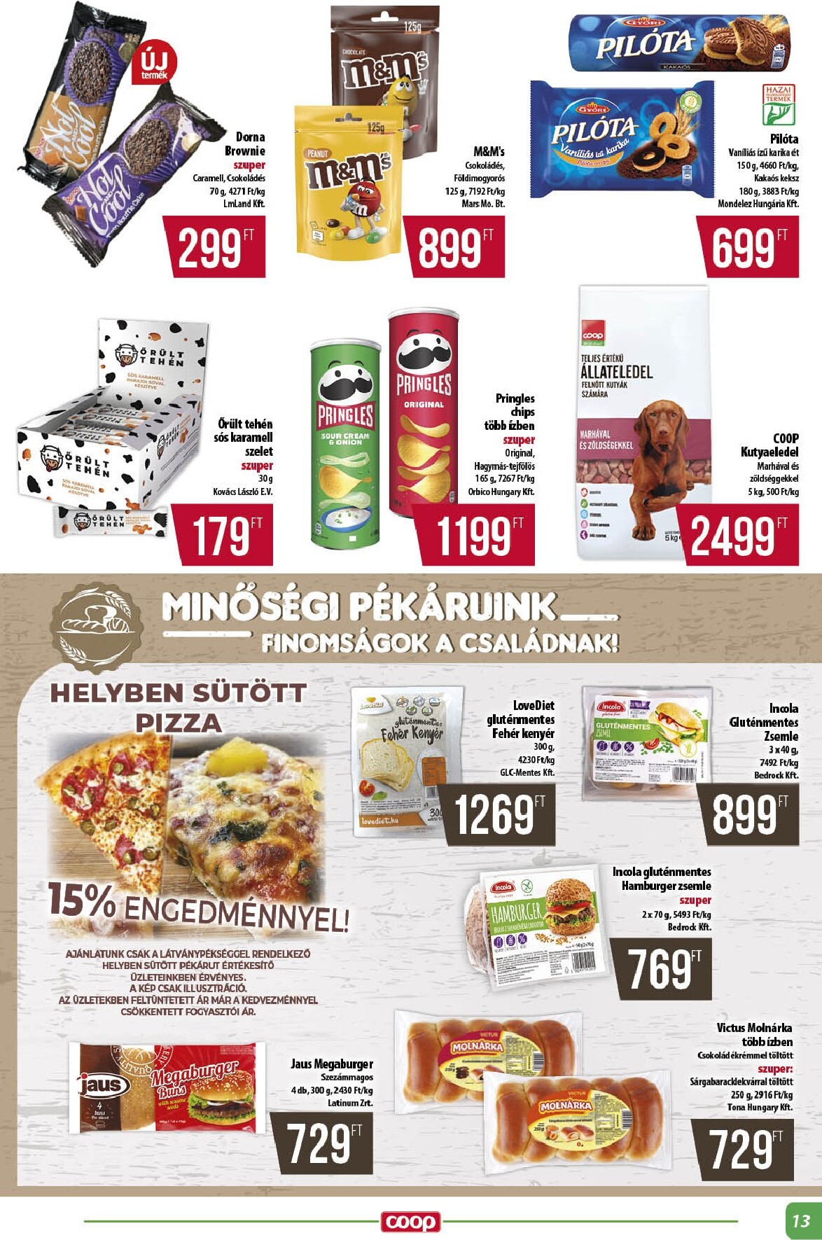 coop - Aktuális Coop - Alföld szórólap érvényes csütörtöktől 2026.07.16.-től szerdától 2026.07.22.-ig - page: 13