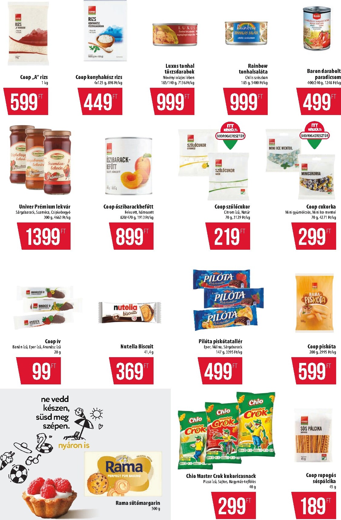 coop - A jövőbeli Coop - Szuper Plusz akciós újság csütörtöktől 2026.07.30.-tól szerdától 2026.08.05.-ig érvényes. - page: 9