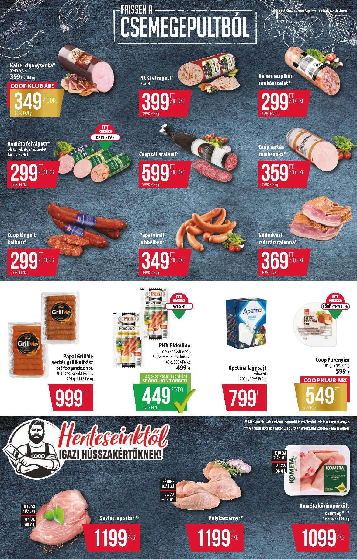 coop - A jövőbeli Coop - Szuper Plusz akciós újság csütörtöktől 2026.07.30.-tól szerdától 2026.08.05.-ig érvényes. - page: 2