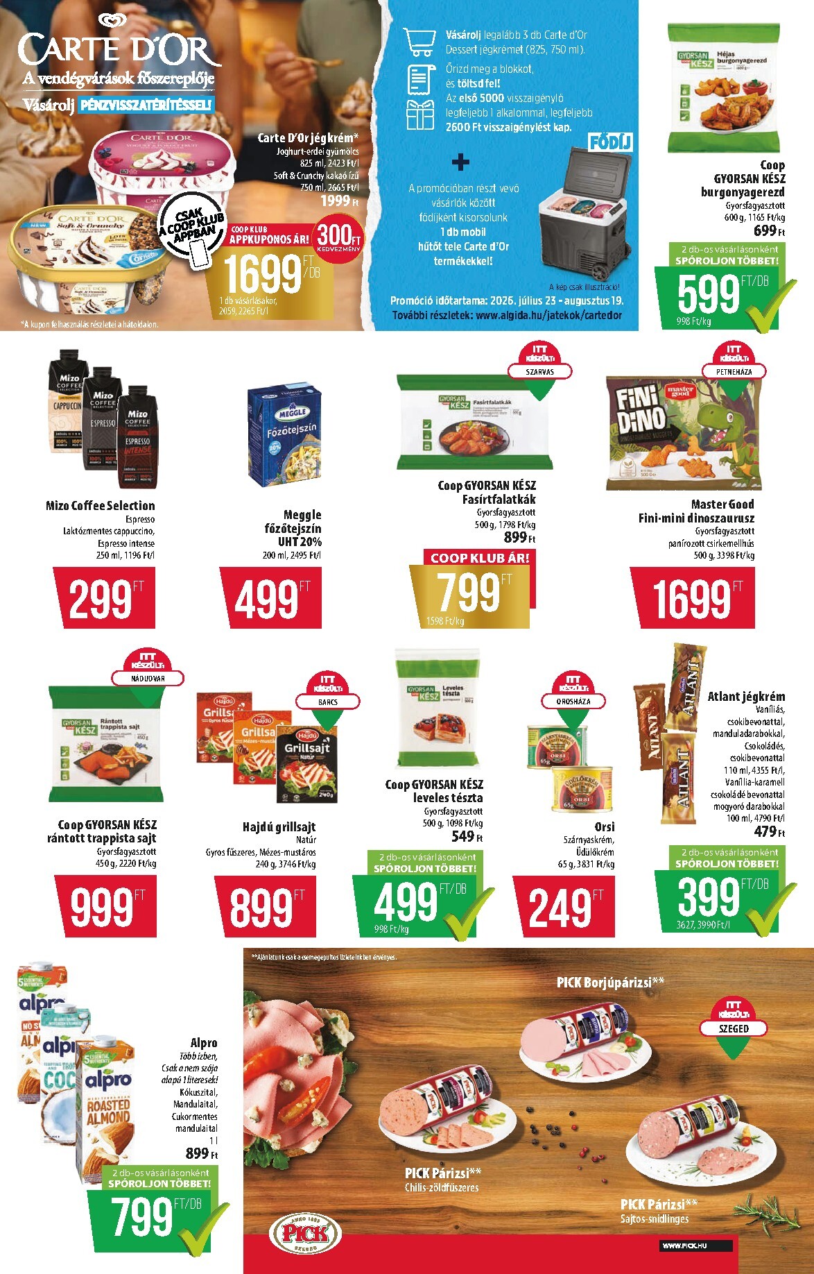 coop - A jövőbeli Coop - Szuper Plusz akciós újság csütörtöktől 2026.07.30.-tól szerdától 2026.08.05.-ig érvényes. - page: 6