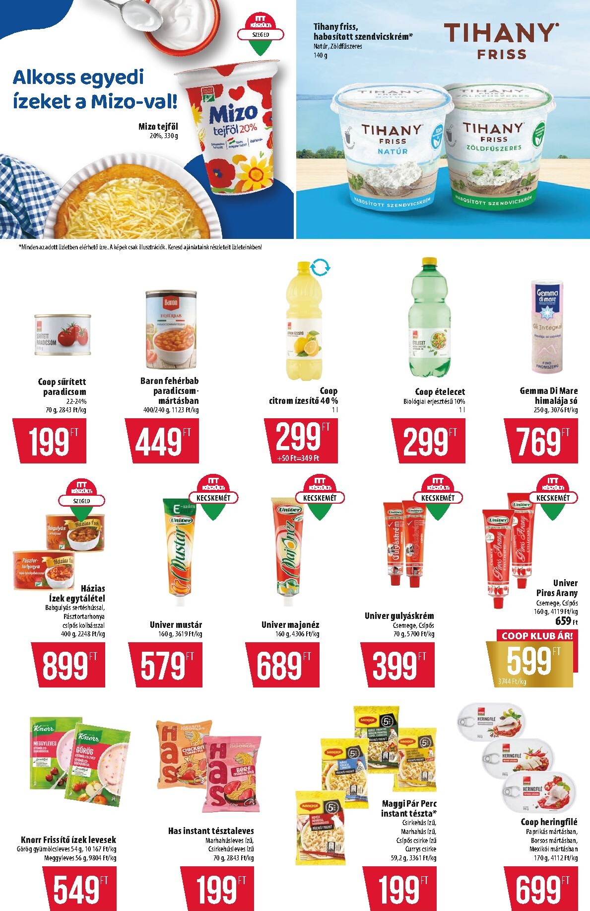 coop - A jövőbeli Coop - Alföld Szuper Plusz akciós újság csütörtöktől 2026.07.30.-tól szerdától 2026.08.05.-ig érvényes. - page: 8