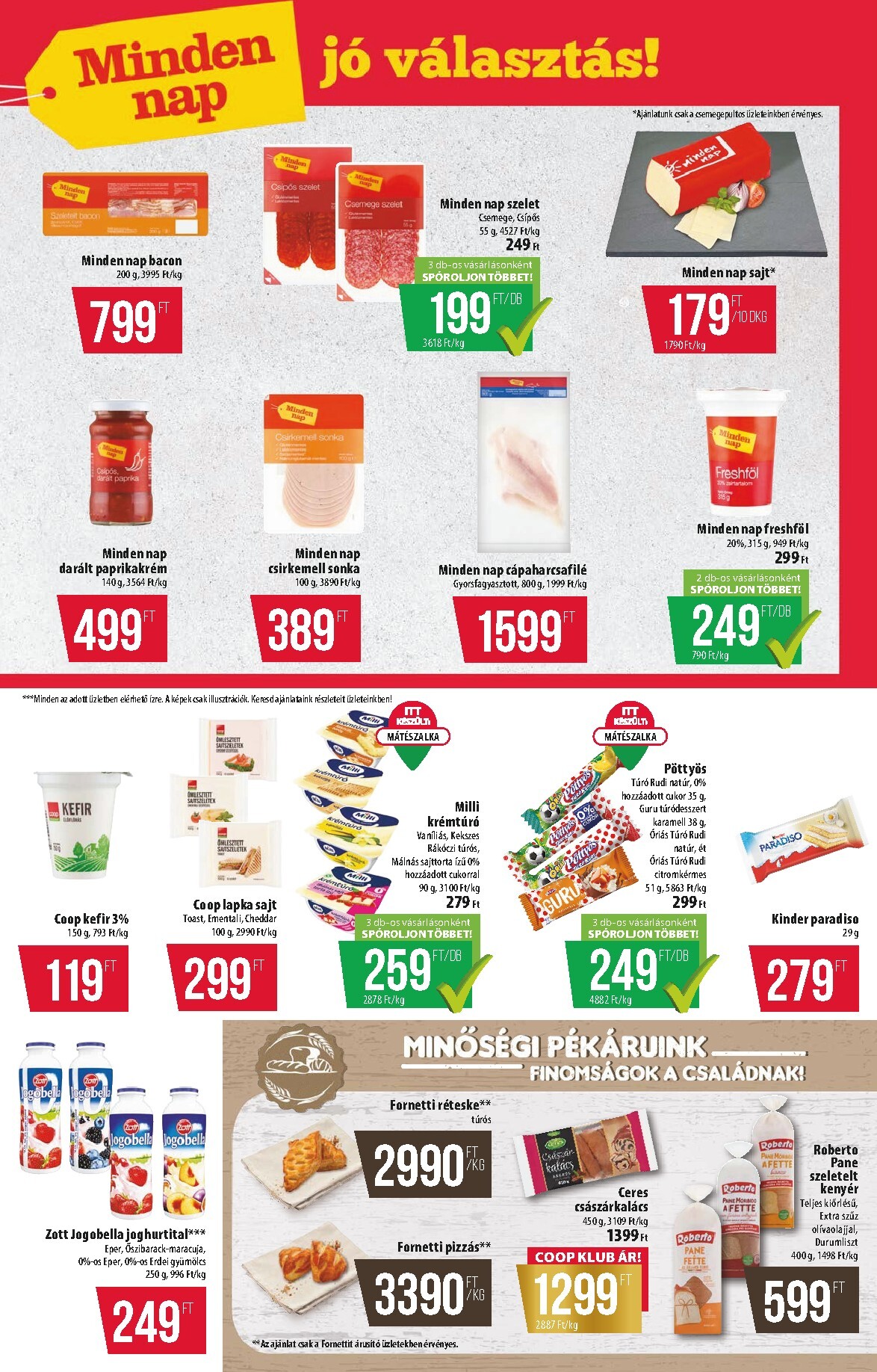 coop - A jövőbeli Coop - Alföld Szuper Plusz akciós újság csütörtöktől 2026.07.30.-tól szerdától 2026.08.05.-ig érvényes. - page: 4