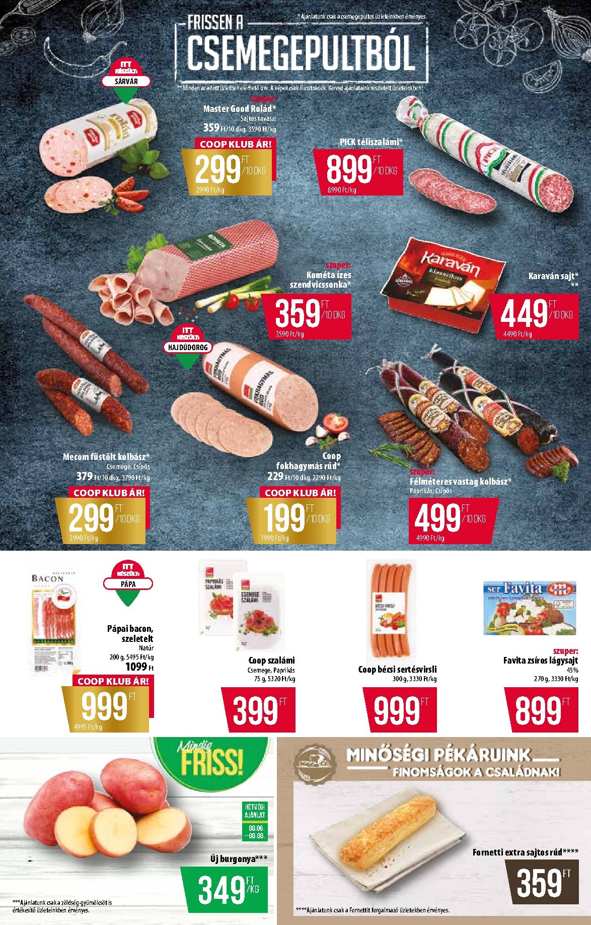 coop - A jövőbeli Coop - Alföld - Abc-Szuper akciós újság csütörtöktől 2026.08.06.-tól szerdától 2026.08.12.-ig érvényes. - page: 2