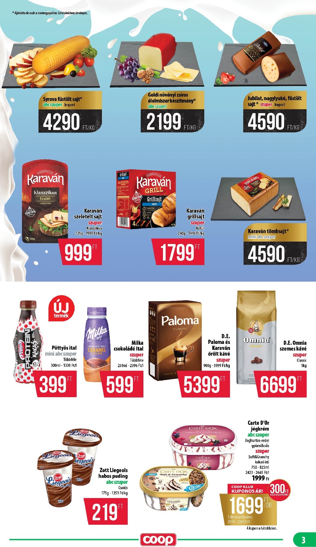coop - A jövőbeli Coop - Nyírzem akciós újság csütörtöktől 2026.08.13.-tól szerdától 2026.08.19.-ig érvényes. - page: 3