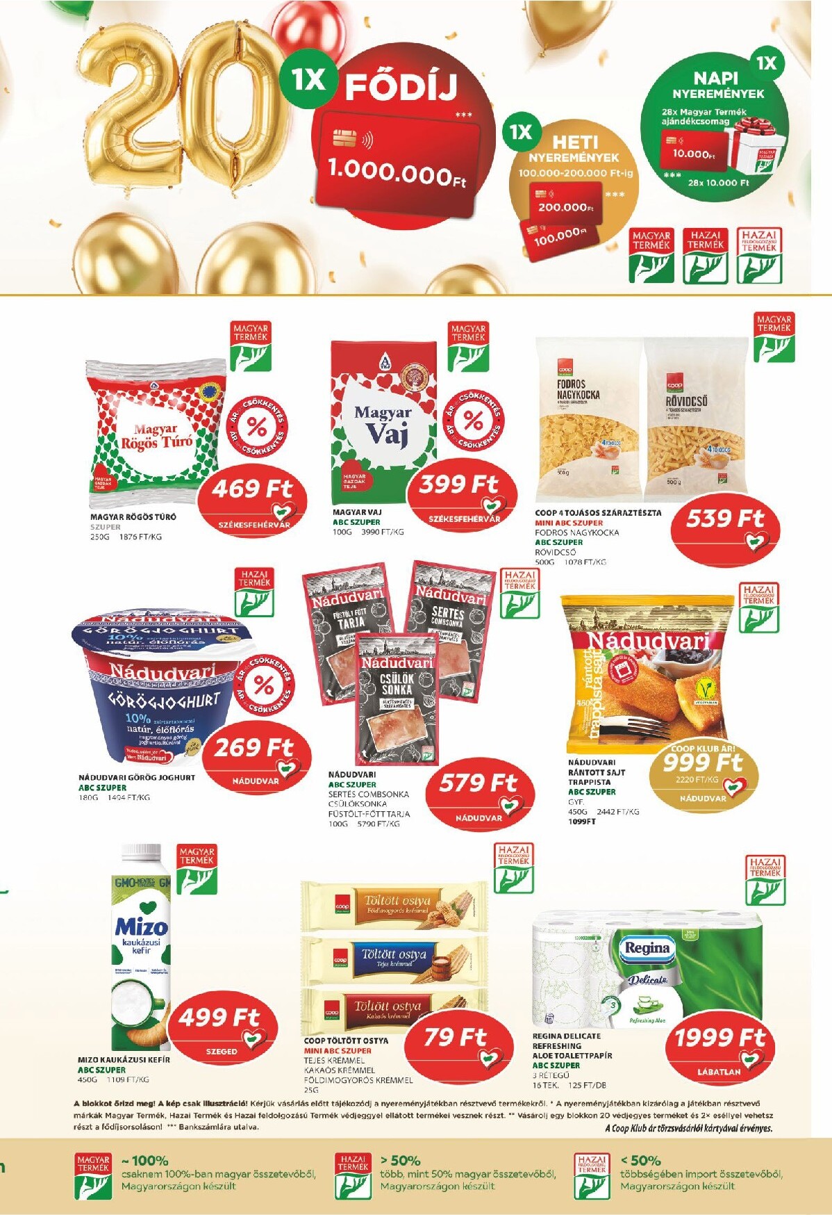 coop - A jövőbeli Coop - Észak-Kelet akciós újság csütörtöktől 2026.08.13.-tól szerdától 2026.08.19.-ig érvényes. - page: 3