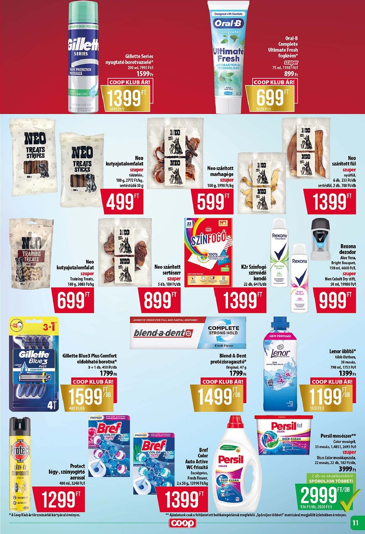coop - A jövőbeli Coop - Tisza - Abc-Szuper akciós újság csütörtöktől 2026.08.13.-tól szerdától 2026.08.19.-ig érvényes. - page: 11