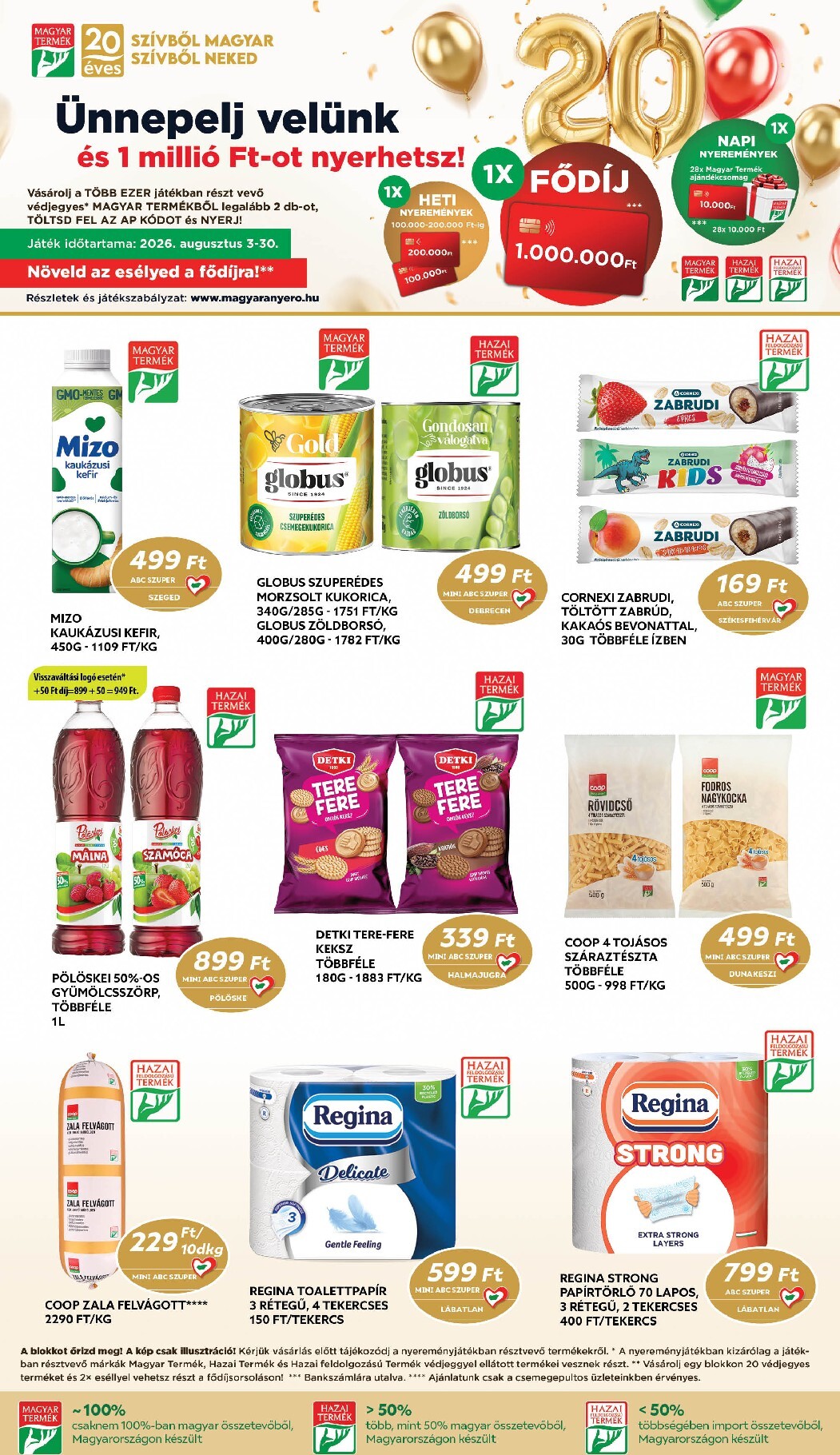 coop - A jövőbeli Coop - Mecsek akciós újság csütörtöktől 2026.08.13.-tól szerdától 2026.08.19.-ig érvényes. - page: 4
