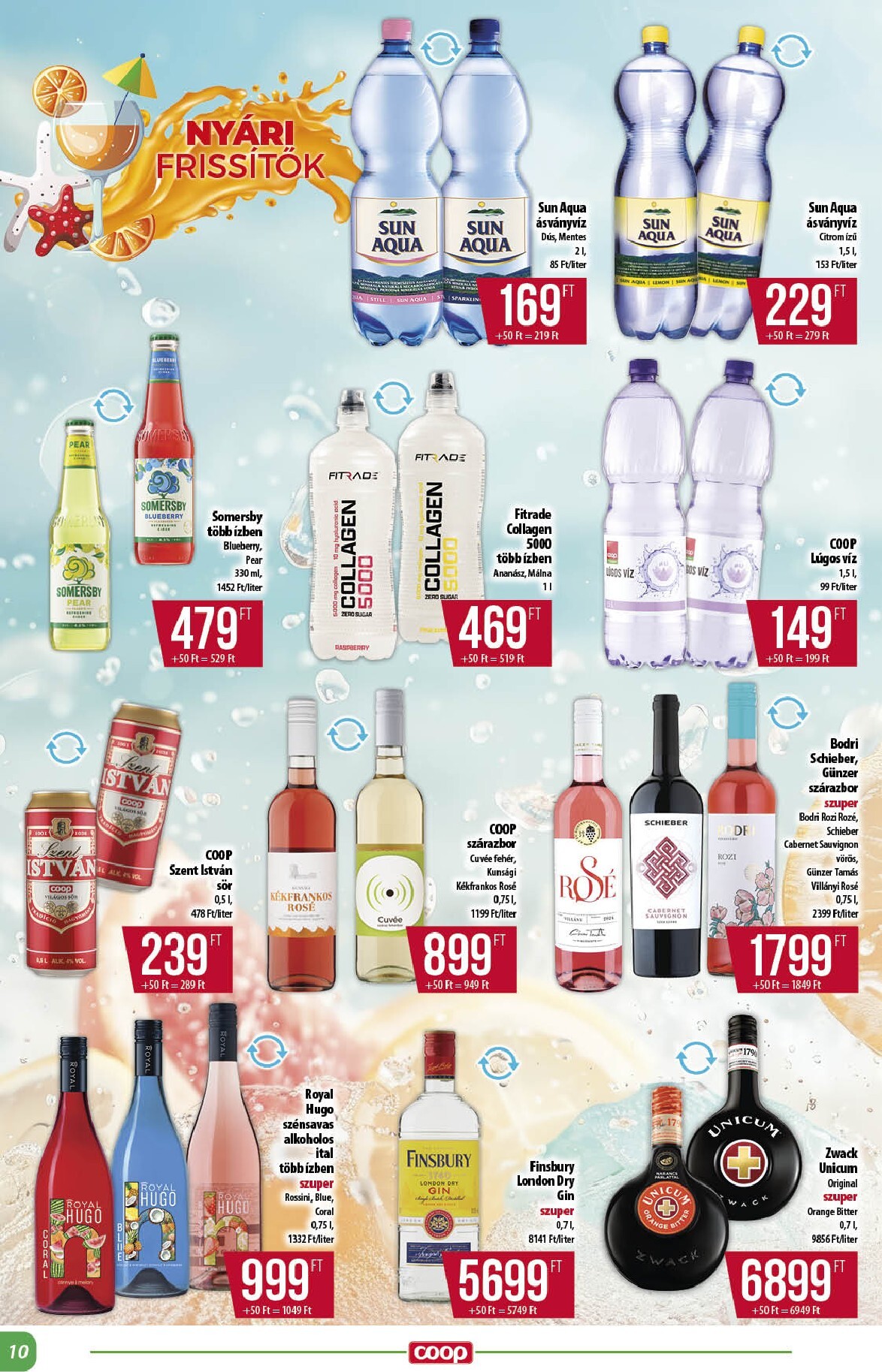 coop - A jövőbeli Coop - Alföld akciós újság csütörtöktől 2026.08.13.-tól szerdától 2026.08.19.-ig érvényes. - page: 10