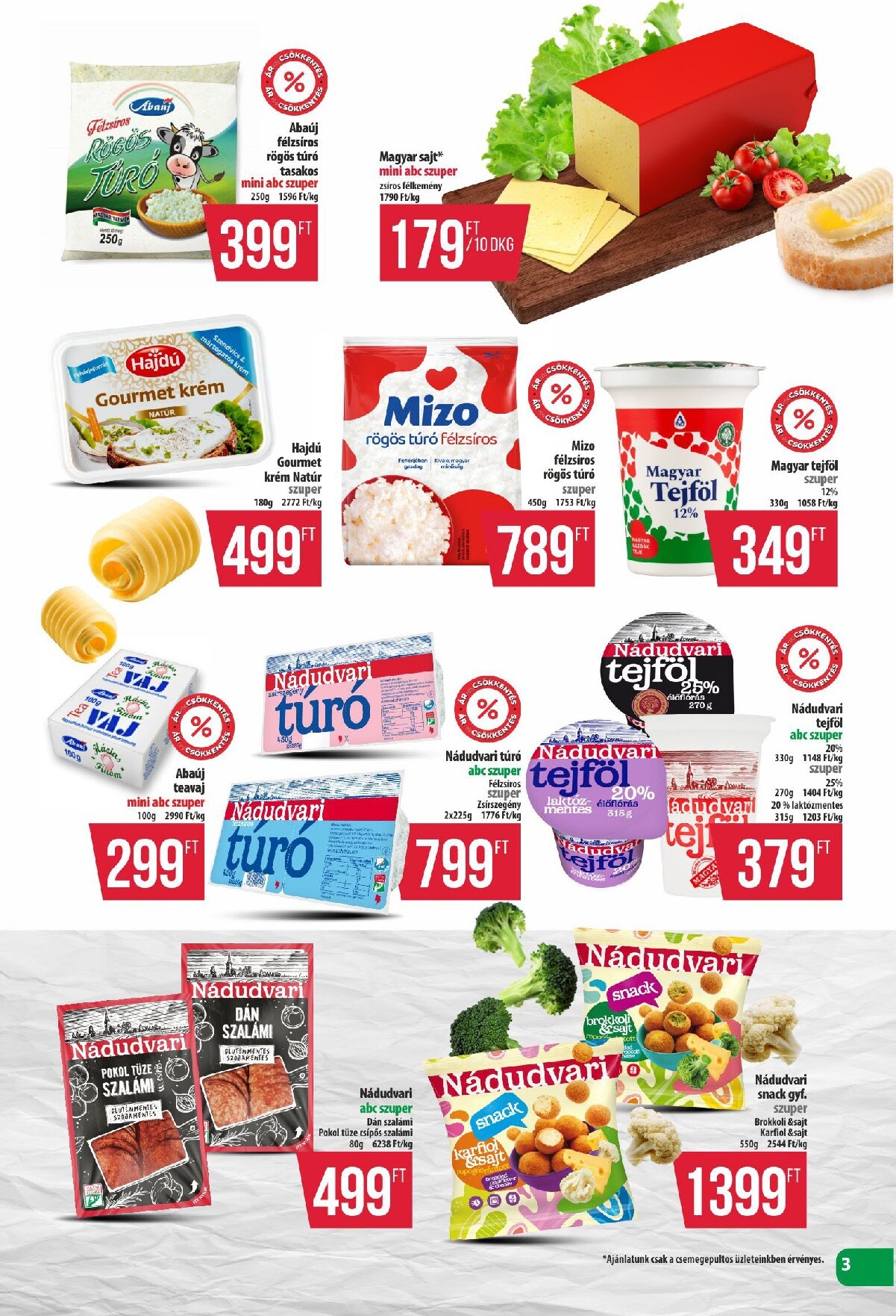 coop - A jövőbeli Coop - Észak-Kelet akciós újság csütörtöktől 2026.08.27.-tól szerdától 2026.09.02.-ig érvényes. - page: 3
