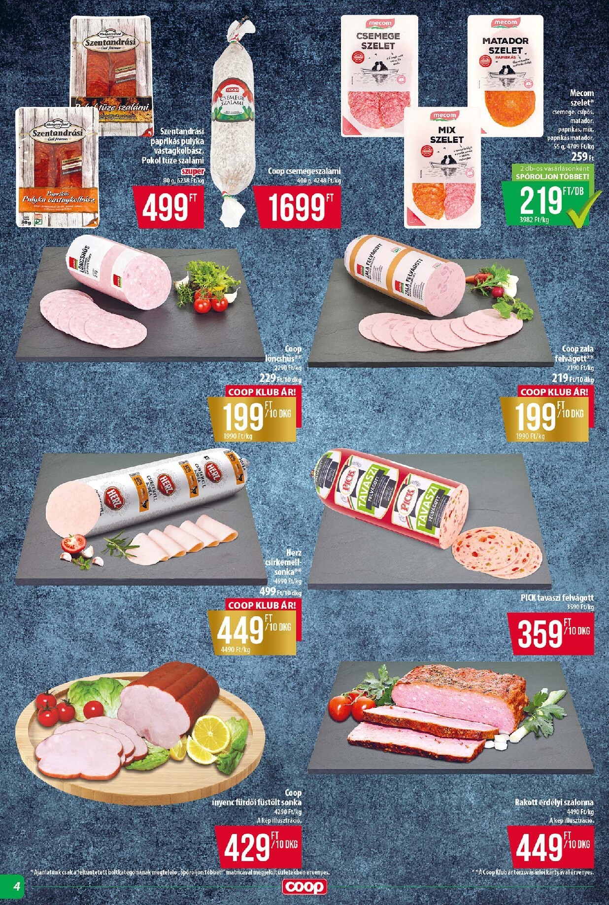 coop - A jövőbeli Coop - Tisza - Abc-Szuper akciós újság csütörtöktől 2026.08.27.-tól szerdától 2026.09.02.-ig érvényes. - page: 4