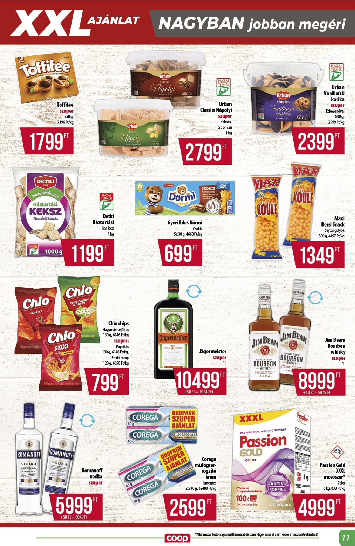 coop - A jövőbeli Coop - Alföld akciós újság csütörtöktől 2026.08.27.-tól szerdától 2026.09.02.-ig érvényes. - page: 11