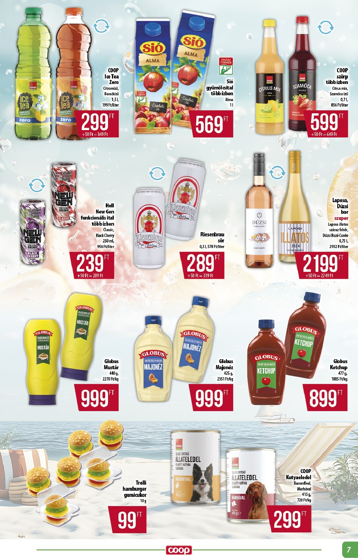 coop - A jövőbeli Coop - Alföld akciós újság csütörtöktől 2026.08.27.-tól szerdától 2026.09.02.-ig érvényes. - page: 7