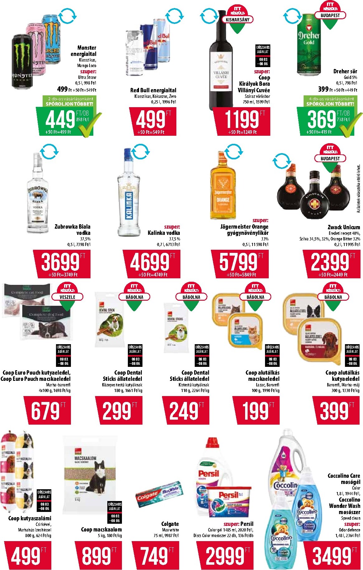 coop - A jövőbeli Coop - Abc-Szuper akciós újság csütörtöktől 2026.09.03.-tól szerdától 2026.09.09.-ig érvényes. - page: 11