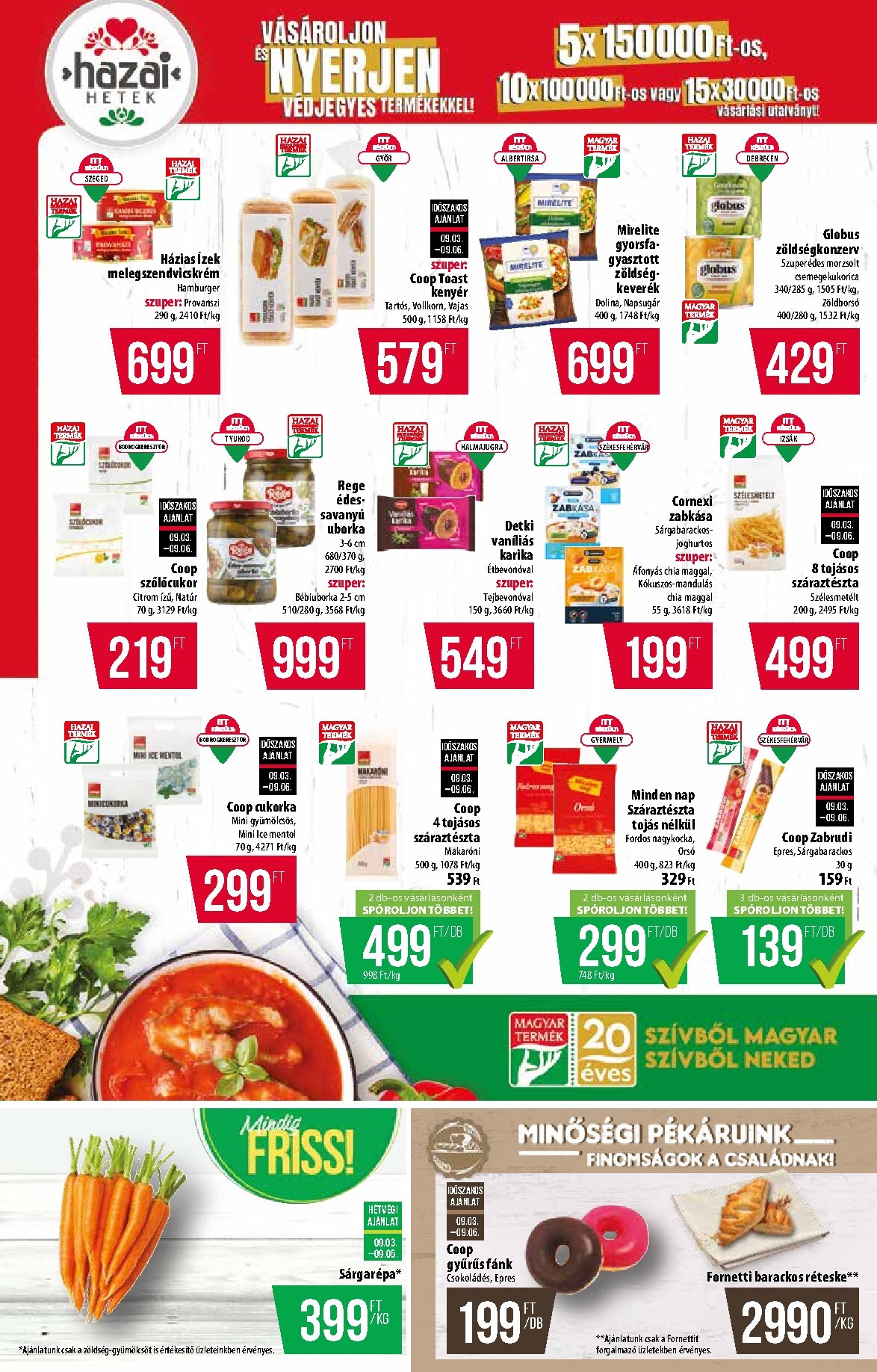coop - A jövőbeli Coop - Abc-Szuper akciós újság csütörtöktől 2026.09.03.-tól szerdától 2026.09.09.-ig érvényes. - page: 4