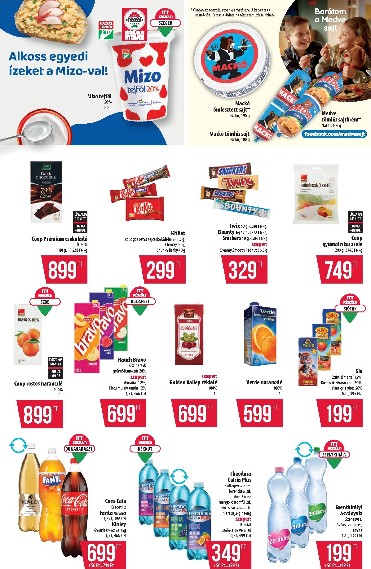 coop - A jövőbeli Coop - Tisza - Abc-Szuper akciós újság csütörtöktől 2026.09.03.-tól szerdától 2026.09.09.-ig érvényes. - page: 10