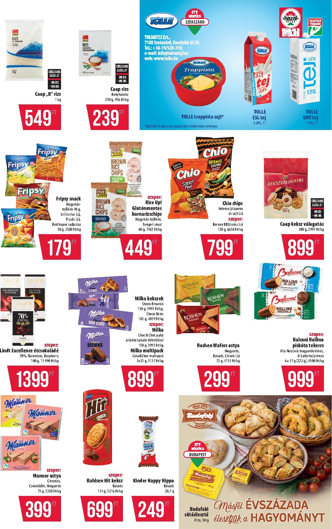 coop - A jövőbeli Coop - Tisza - Abc-Szuper akciós újság csütörtöktől 2026.09.03.-tól szerdától 2026.09.09.-ig érvényes. - page: 9