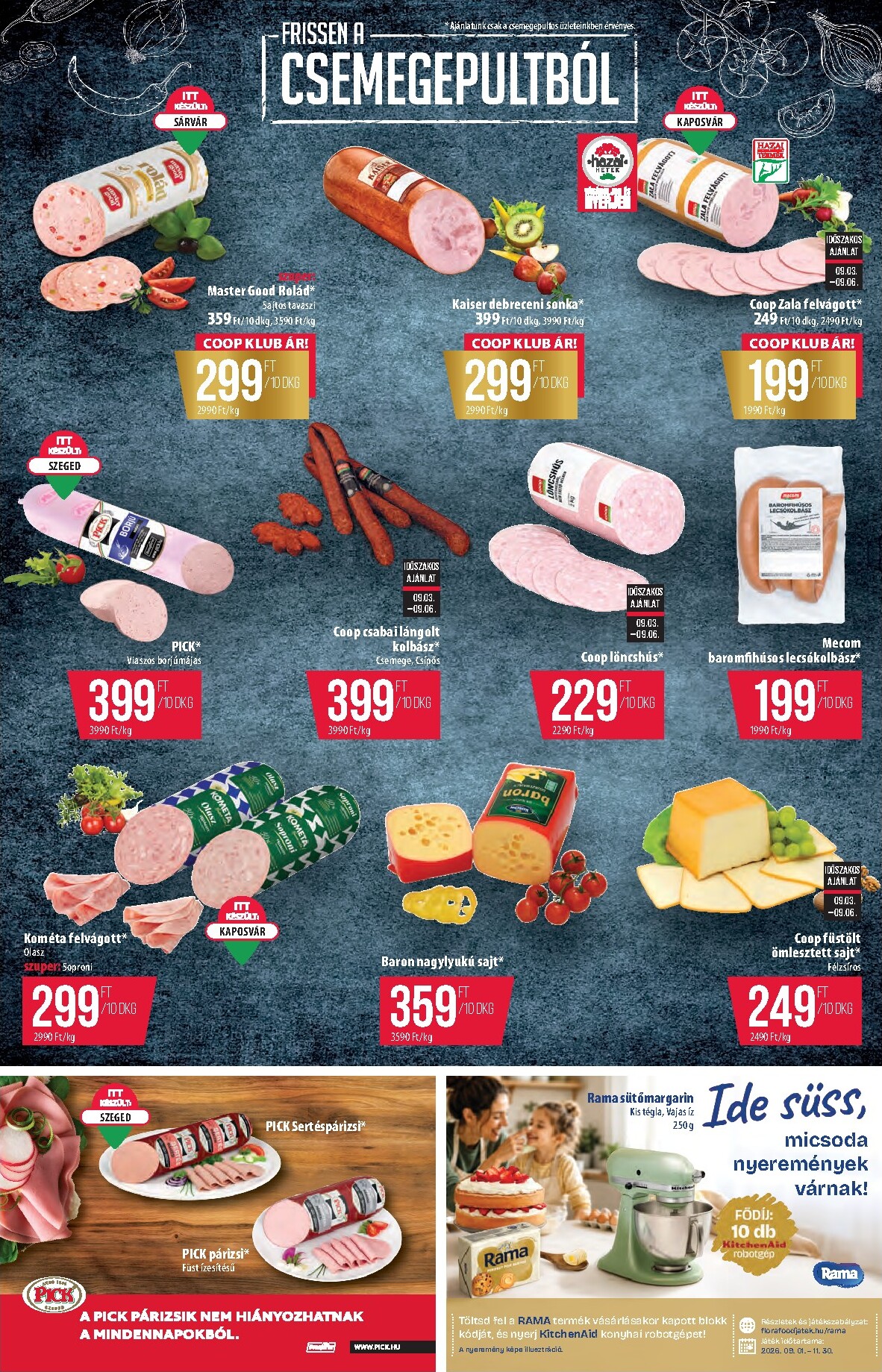 coop - A jövőbeli Coop - Tisza - Abc-Szuper akciós újság csütörtöktől 2026.09.03.-tól szerdától 2026.09.09.-ig érvényes. - page: 2