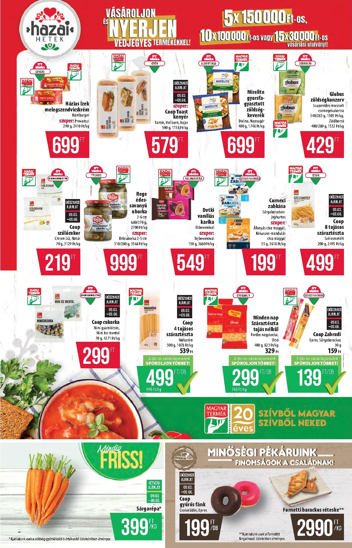 coop - A jövőbeli Coop - Tisza - Abc-Szuper akciós újság csütörtöktől 2026.09.03.-tól szerdától 2026.09.09.-ig érvényes. - page: 4