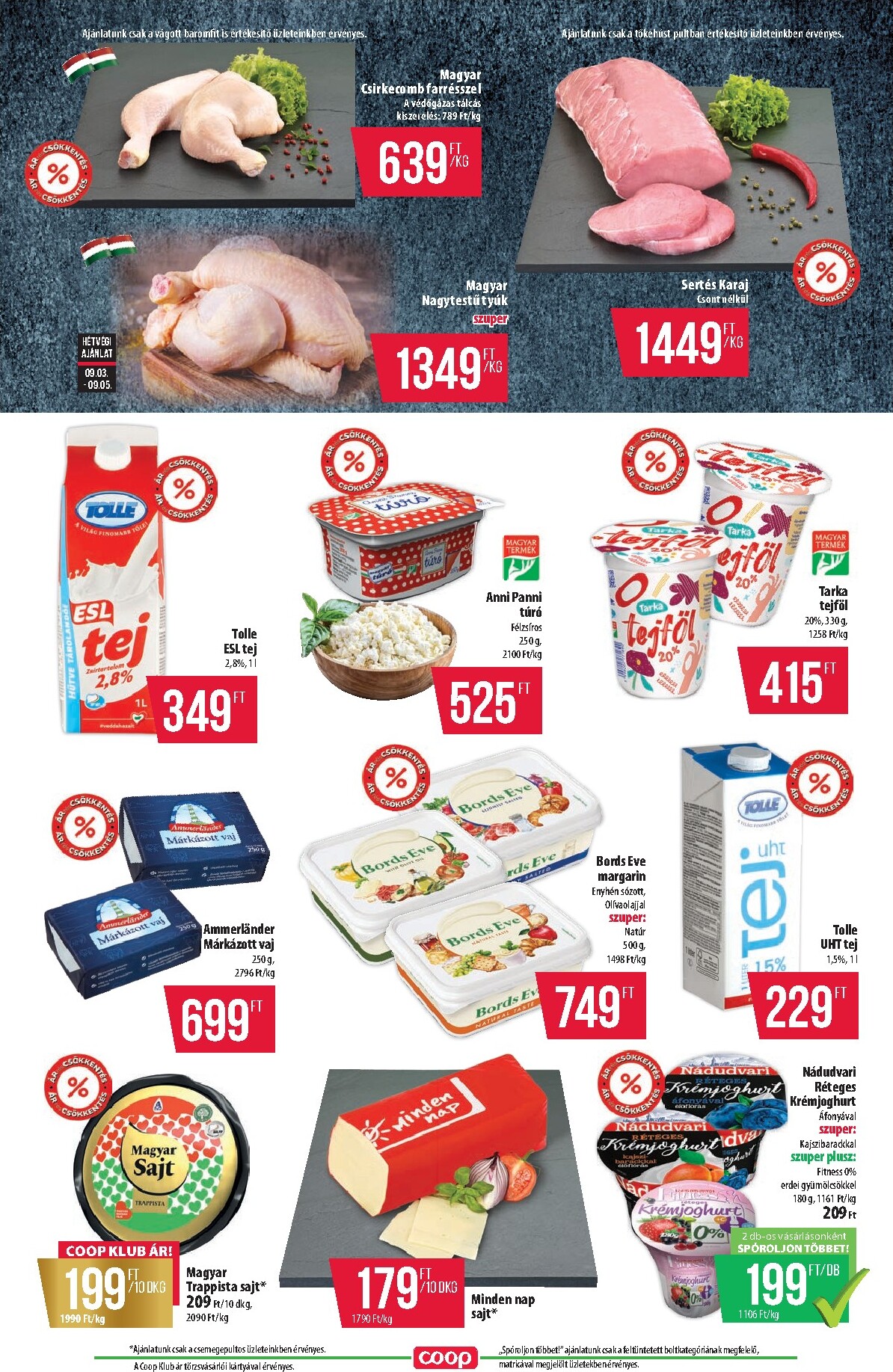 coop - A jövőbeli Coop - Alföld - Abc-Szuper akciós újság csütörtöktől 2026.09.03.-tól szerdától 2026.09.09.-ig érvényes. - page: 3