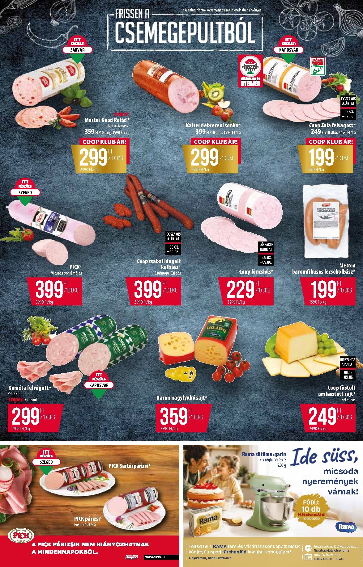 coop - A jövőbeli Coop - Alföld - Abc-Szuper akciós újság csütörtöktől 2026.09.03.-tól szerdától 2026.09.09.-ig érvényes. - page: 2