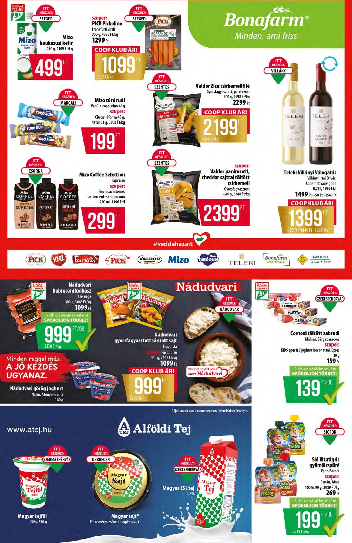 coop - A jövőbeli Coop - Alföld - Abc-Szuper akciós újság csütörtöktől 2026.09.10.-tól szerdától 2026.09.16.-ig érvényes. - page: 5
