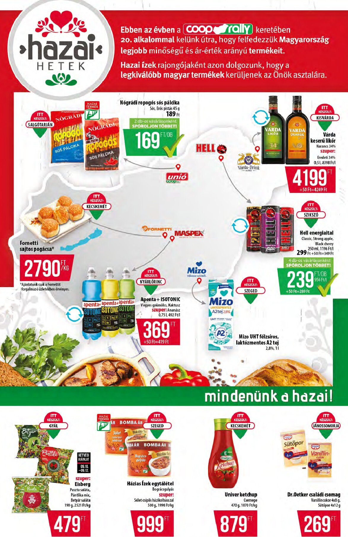 coop - A jövőbeli Coop - Alföld - Abc-Szuper akciós újság csütörtöktől 2026.09.10.-tól szerdától 2026.09.16.-ig érvényes. - page: 3