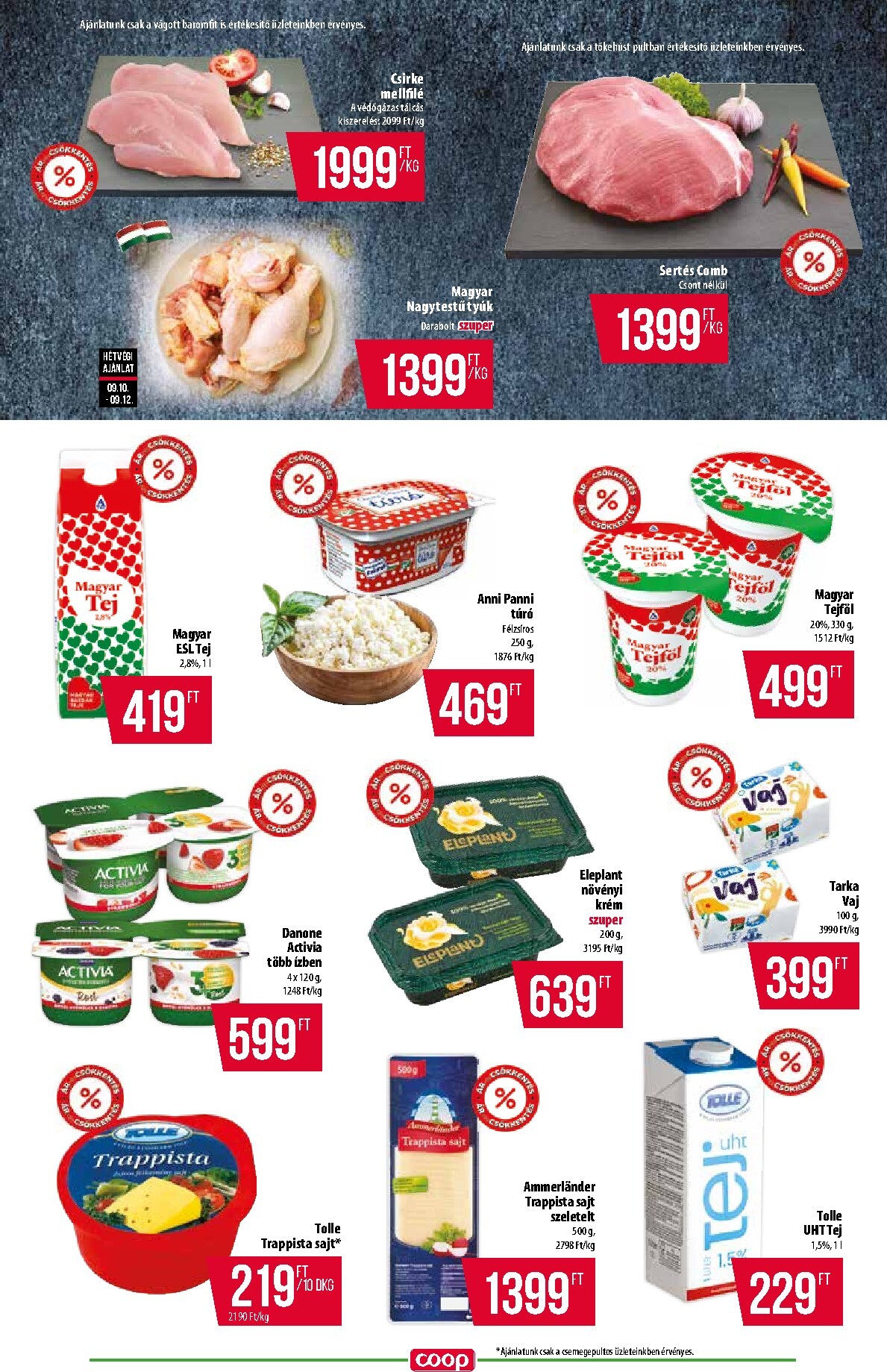 coop - A jövőbeli Coop - Alföld - Abc-Szuper akciós újság csütörtöktől 2026.09.10.-tól szerdától 2026.09.16.-ig érvényes. - page: 6