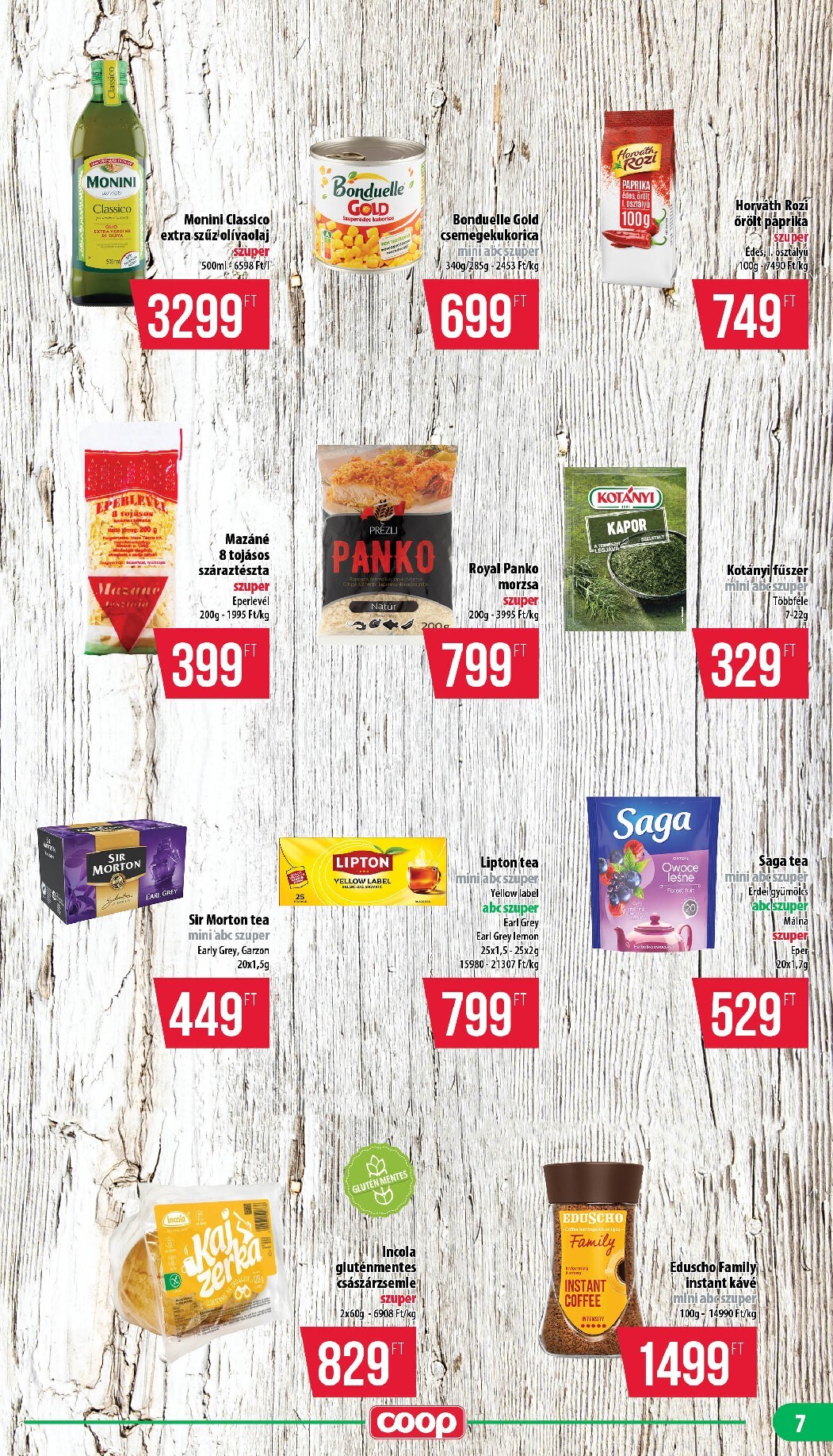 coop - A jövőbeli Coop - Mecsek akciós újság csütörtöktől 2026.09.17.-tól szerdától 2026.09.23.-ig érvényes. - page: 7