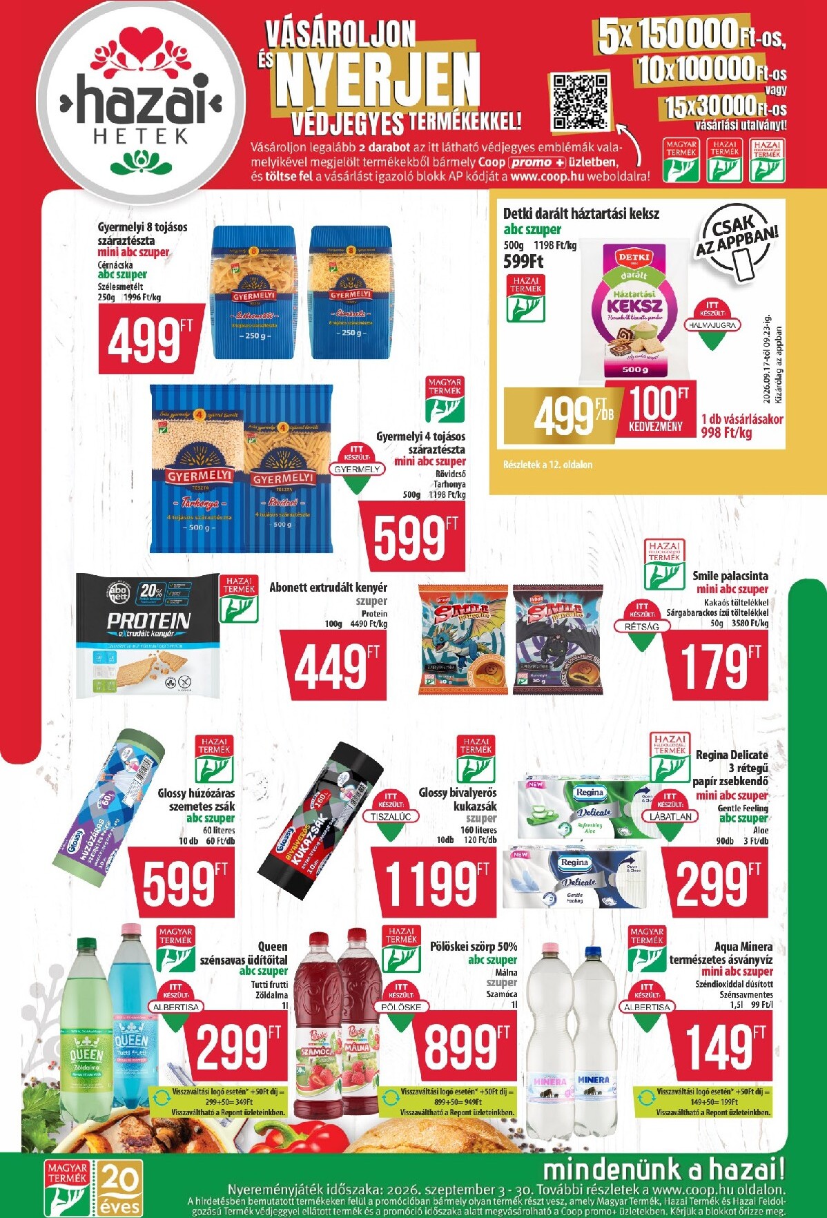 coop - A jövőbeli Coop - Észak-Kelet akciós újság csütörtöktől 2026.09.17.-tól szerdától 2026.09.23.-ig érvényes. - page: 2