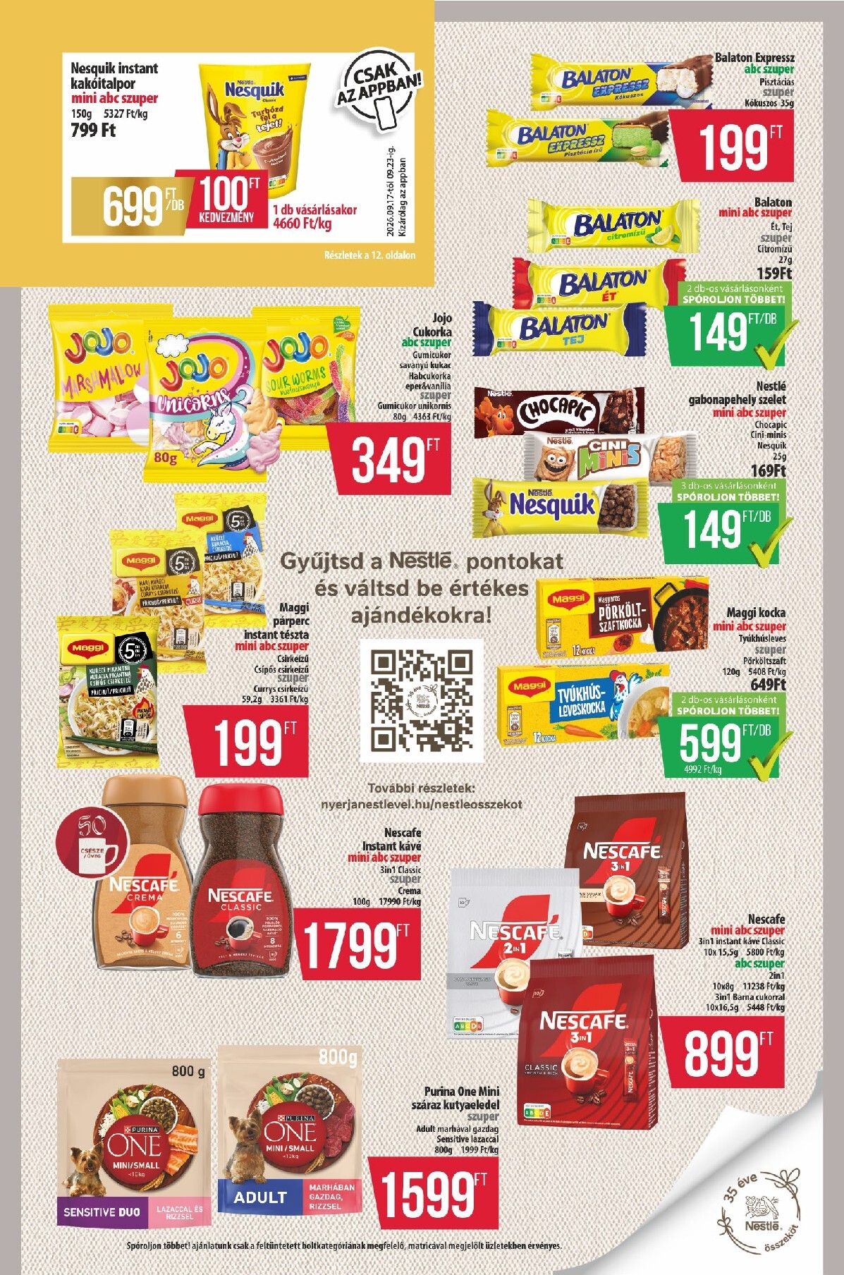 coop - A jövőbeli Coop - Észak-Kelet akciós újság csütörtöktől 2026.09.17.-tól szerdától 2026.09.23.-ig érvényes. - page: 6