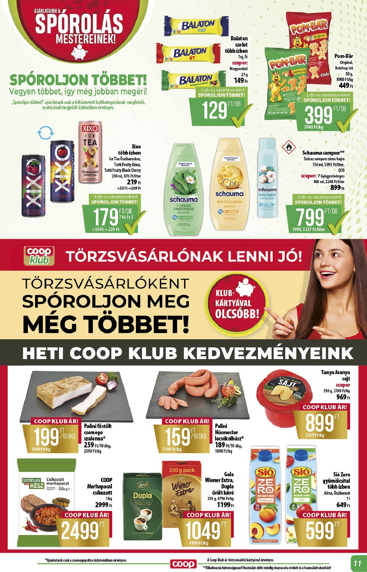 coop - A jövőbeli Coop - Abc Szuper Alföld akciós újság csütörtöktől 2026.09.17.-tól szerdától 2026.09.23.-ig érvényes. - page: 11