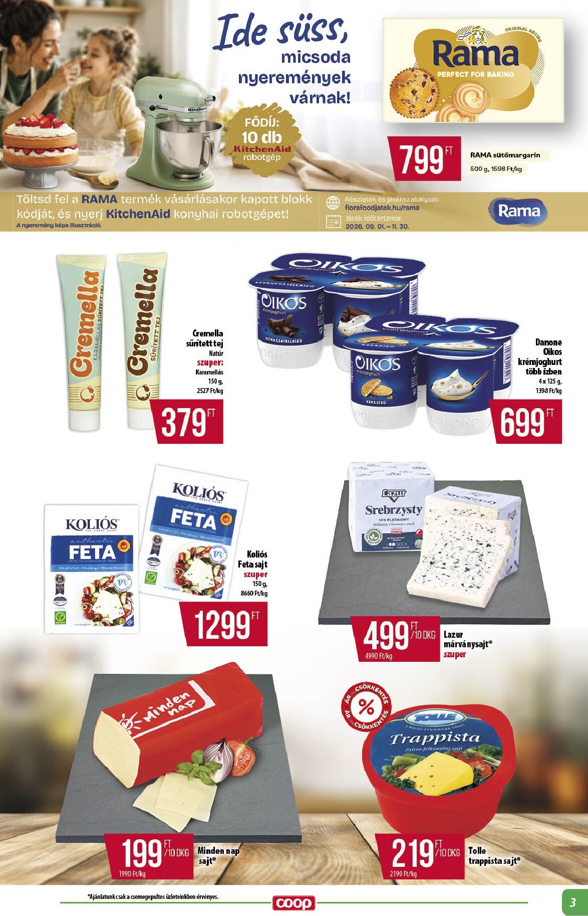 coop - A jövőbeli Coop - Abc Szuper Alföld akciós újság csütörtöktől 2026.09.17.-tól szerdától 2026.09.23.-ig érvényes. - page: 3