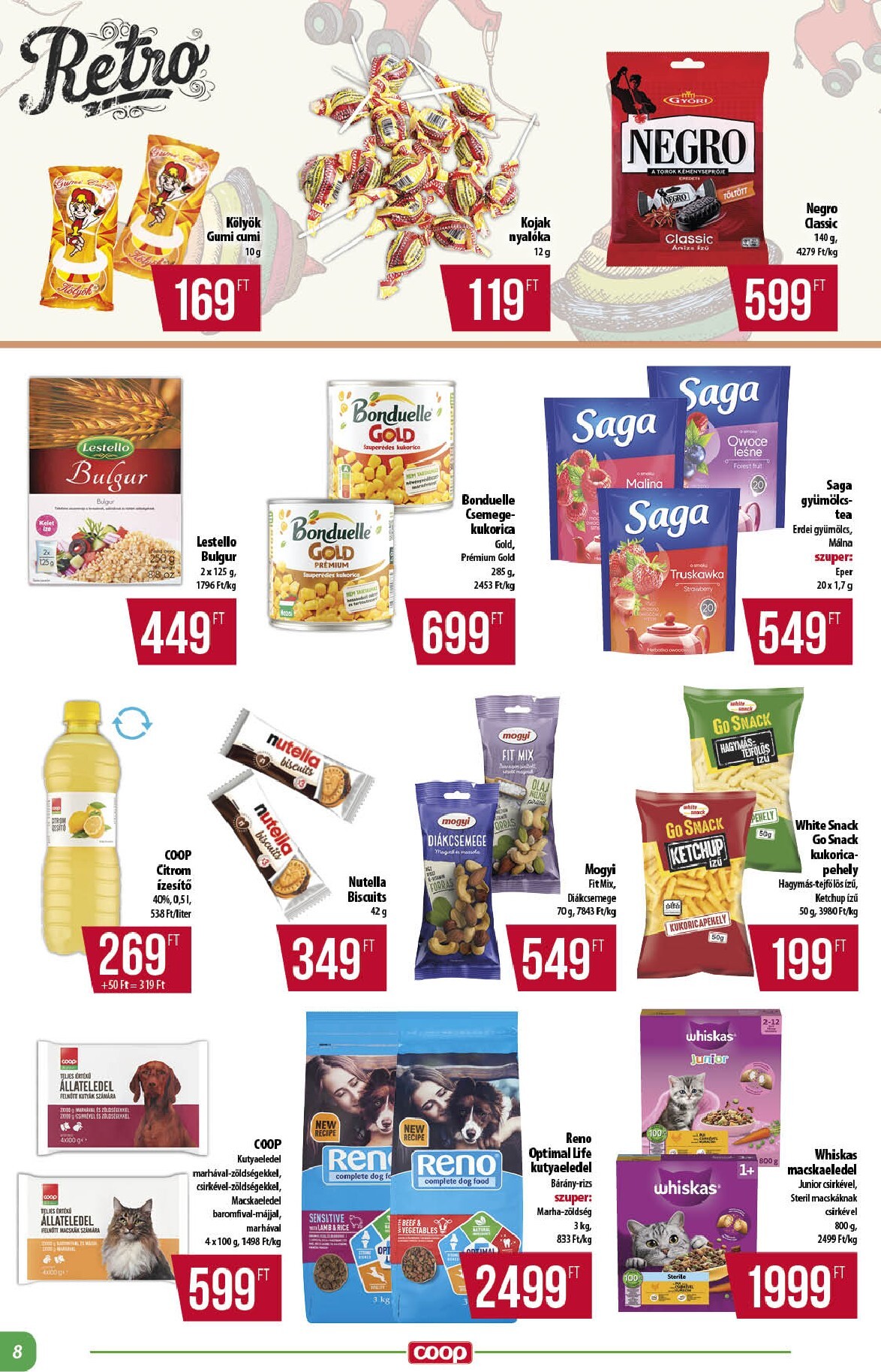 coop - A jövőbeli Coop - Abc Szuper Alföld akciós újság csütörtöktől 2026.09.17.-tól szerdától 2026.09.23.-ig érvényes. - page: 8