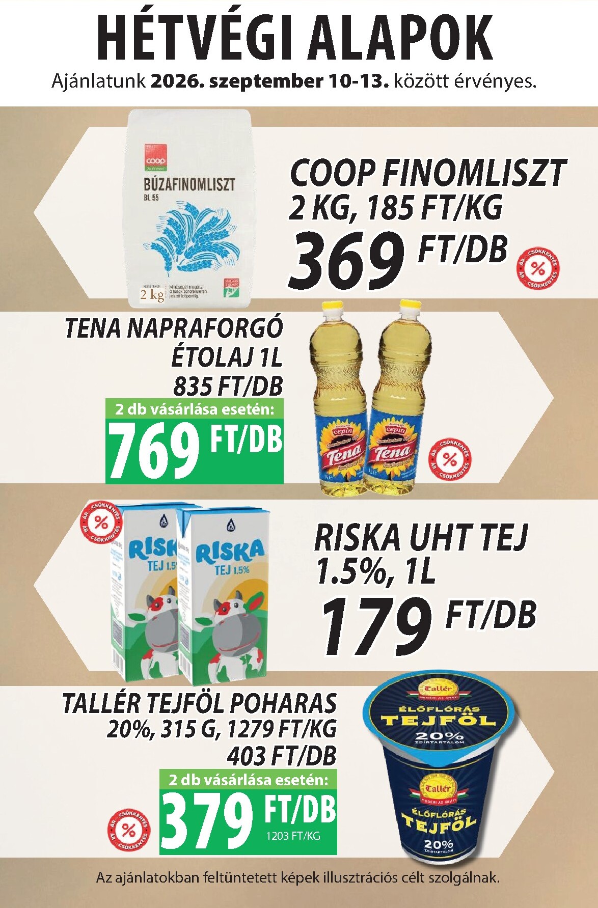 coop - Aktuális Coop - Szolnok/Eger és Vidéke szórólap érvényes csütörtöktől 2026.09.10.-től szerdától 2026.09.16.-ig - page: 5