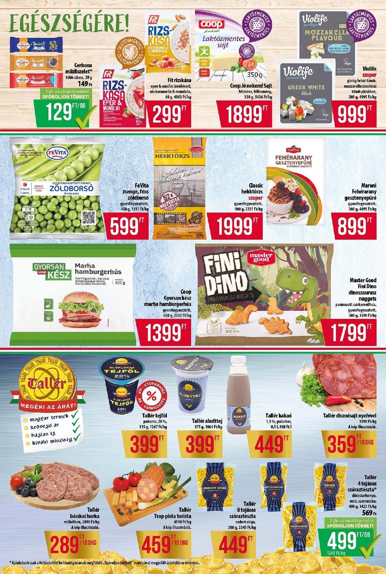 coop - A jövőbeli Coop - Tisza - Abc-Szuper akciós újság csütörtöktől 2026.09.24.-tól szerdától 2026.09.30.-ig érvényes. - page: 3