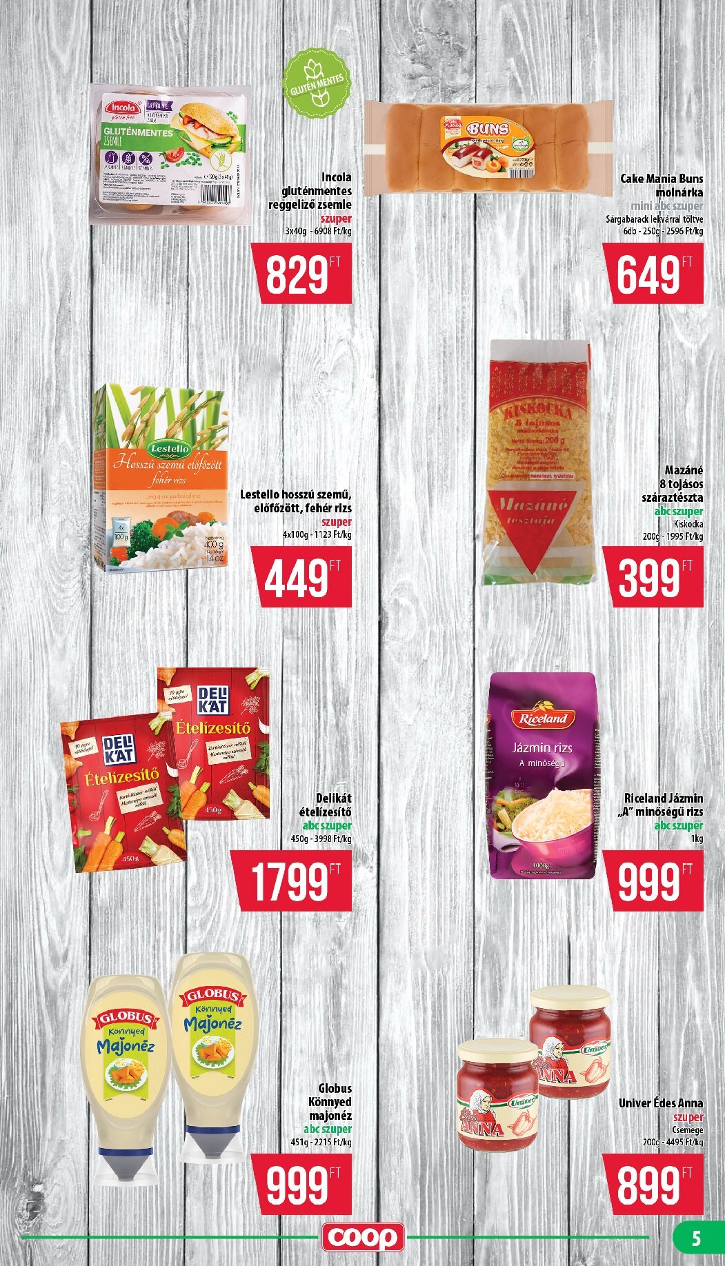 coop - A jövőbeli Coop - Mecsek akciós újság csütörtöktől 2026.09.24.-tól szerdától 2026.09.30.-ig érvényes. - page: 5