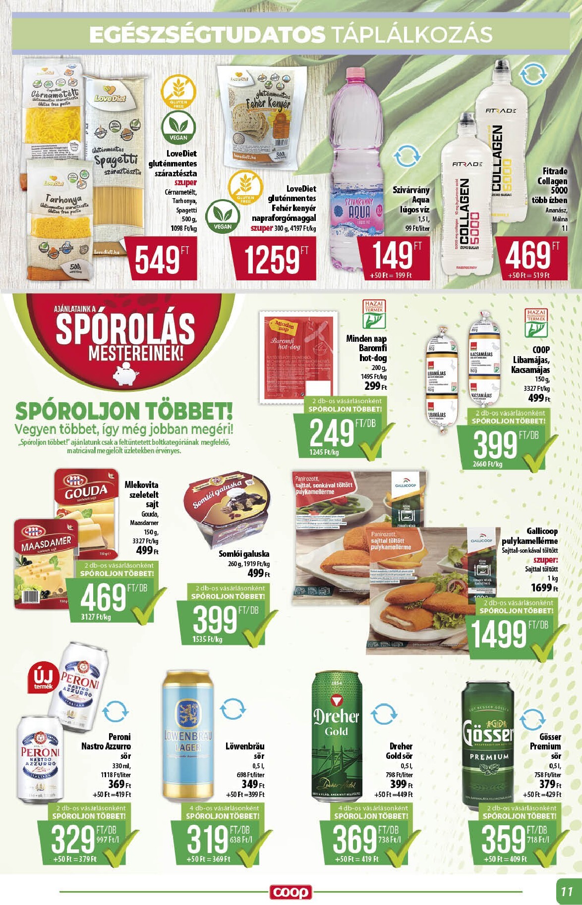 coop - A jövőbeli Coop - Abc Szuper Alföld akciós újság csütörtöktől 2026.09.24.-tól szerdától 2026.09.30.-ig érvényes. - page: 11