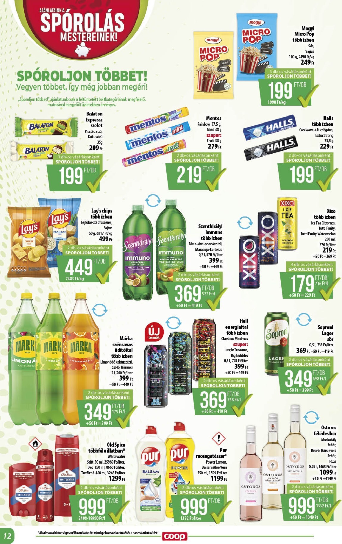 coop - A jövőbeli Coop - Abc Szuper Alföld akciós újság csütörtöktől 2026.09.24.-tól szerdától 2026.09.30.-ig érvényes. - page: 12