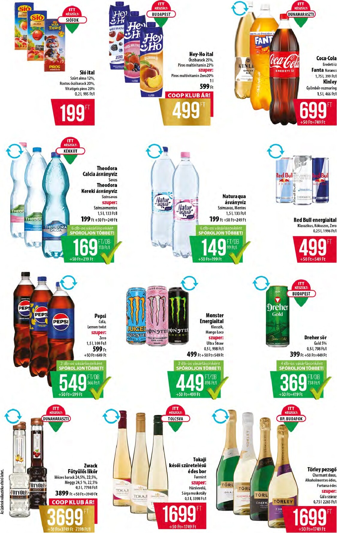coop - Aktuális Coop - Alföld - Abc-Szuper szórólap érvényes csütörtöktől 2026.10.01.-től szerdától 2026.10.07.-ig - page: 10
