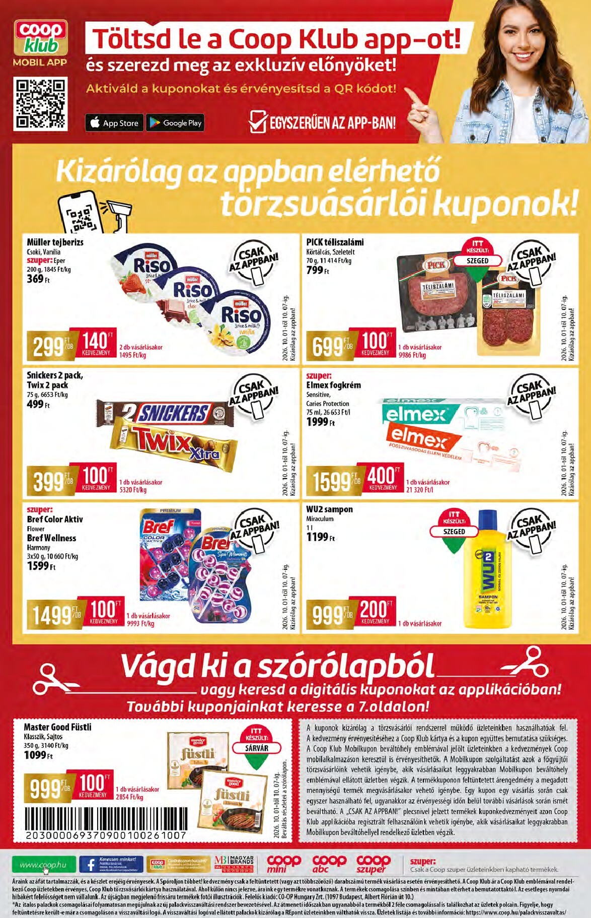 coop - Aktuális Coop - Alföld - Abc-Szuper szórólap érvényes csütörtöktől 2026.10.01.-től szerdától 2026.10.07.-ig - page: 12