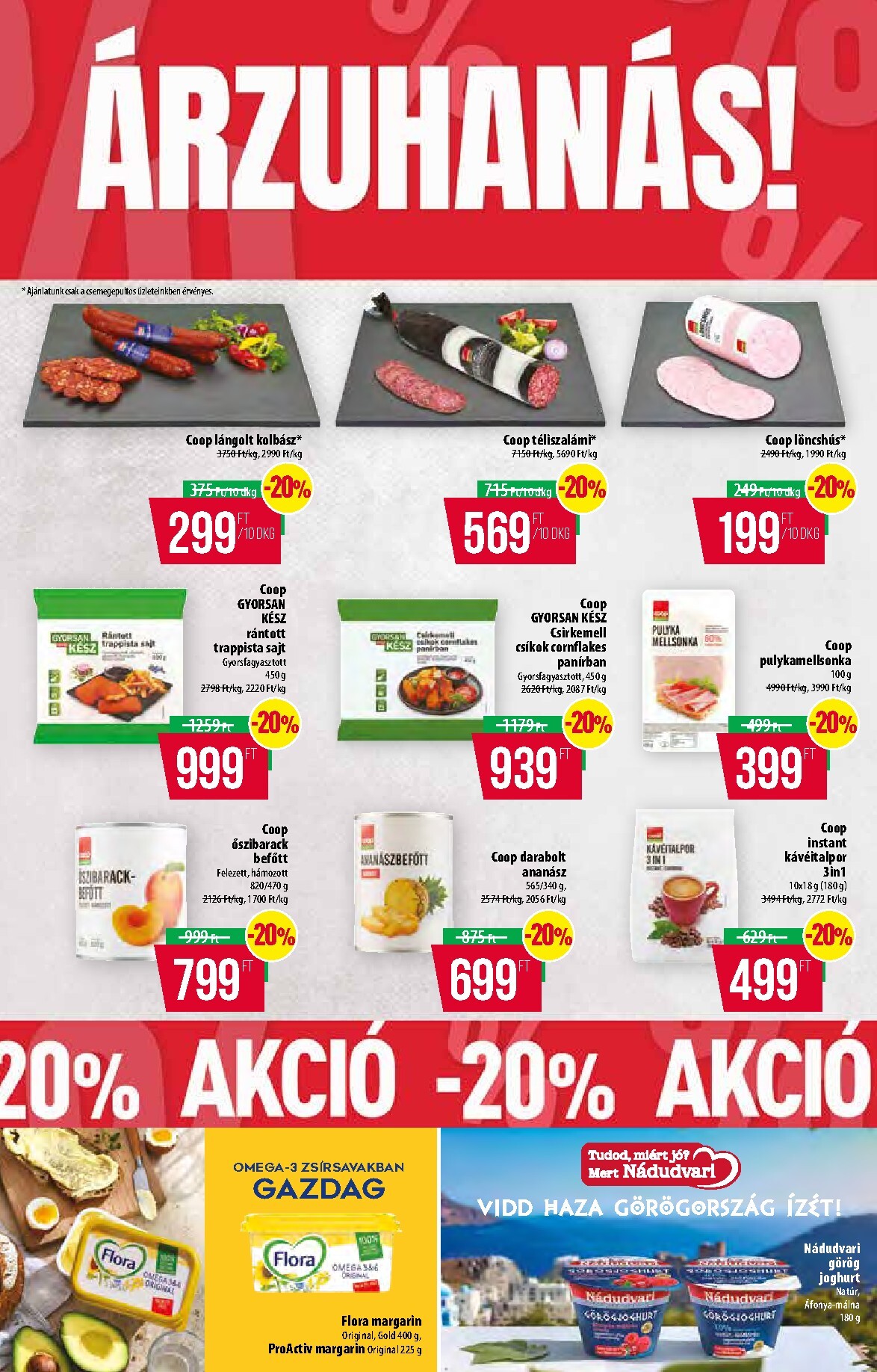 coop - A jövőbeli Coop - Tisza - Abc-Szuper akciós újság csütörtöktől 2026.10.08.-tól szerdától 2026.10.14.-ig érvényes. - page: 6