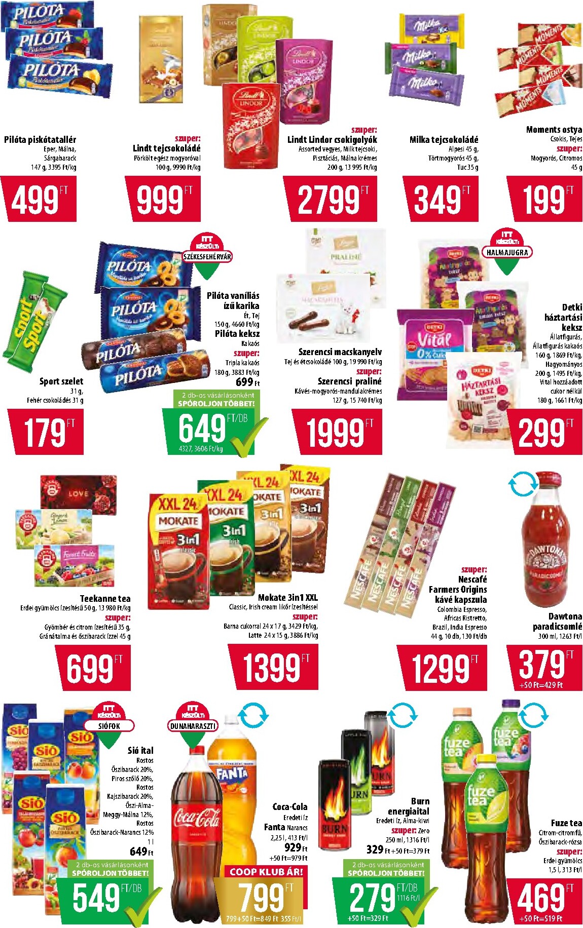 coop - A jövőbeli Coop - Tisza - Abc-Szuper akciós újság csütörtöktől 2026.10.08.-tól szerdától 2026.10.14.-ig érvényes. - page: 17