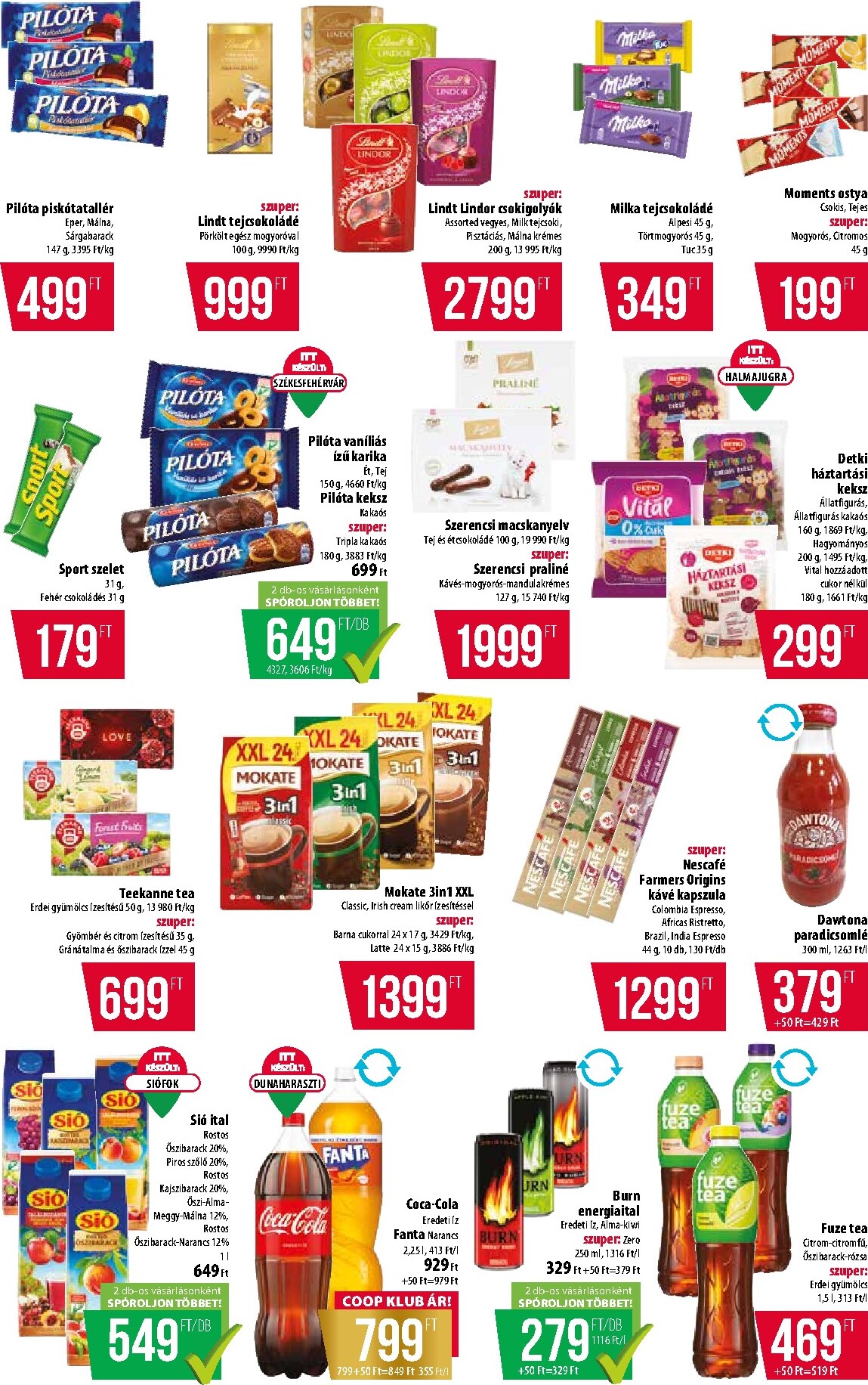 coop - A jövőbeli Coop - Alföld - Abc-Szuper akciós újság csütörtöktől 2026.10.08.-tól szerdától 2026.10.14.-ig érvényes. - page: 9