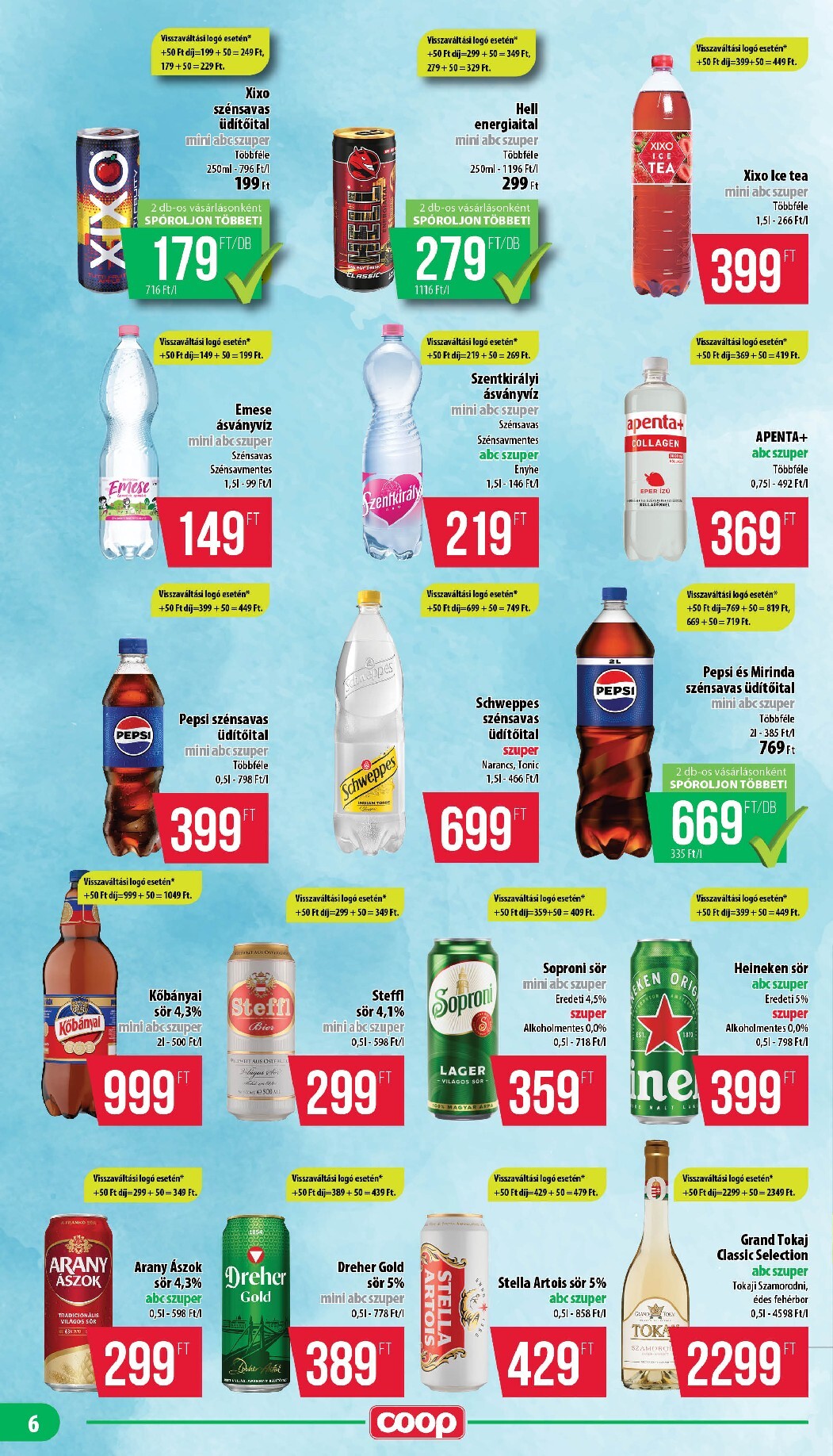 coop - A jövőbeli Coop - Nyírzem/Szabolcs akciós újság csütörtöktől 2026.10.15.-tól szerdától 2026.10.21.-ig érvényes. - page: 6