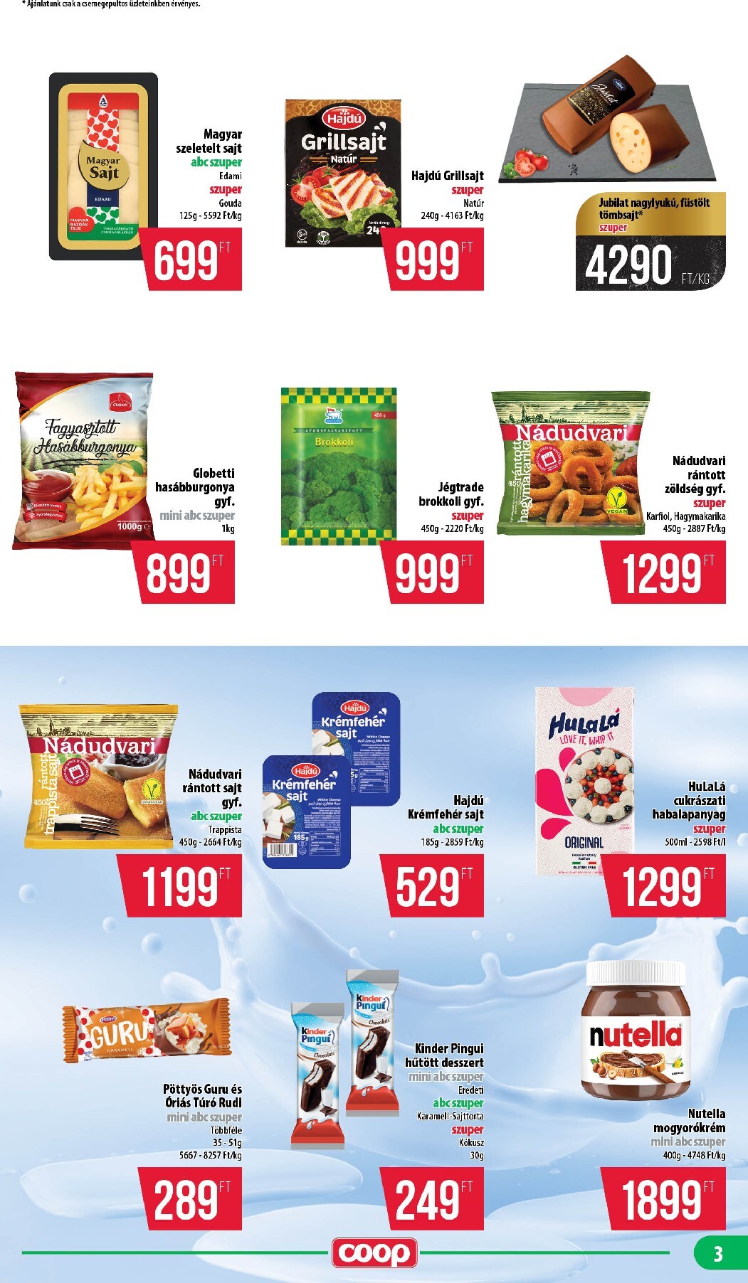 coop - A jövőbeli Coop - Mecsek akciós újság csütörtöktől 2026.10.15.-tól szerdától 2026.10.21.-ig érvényes. - page: 3