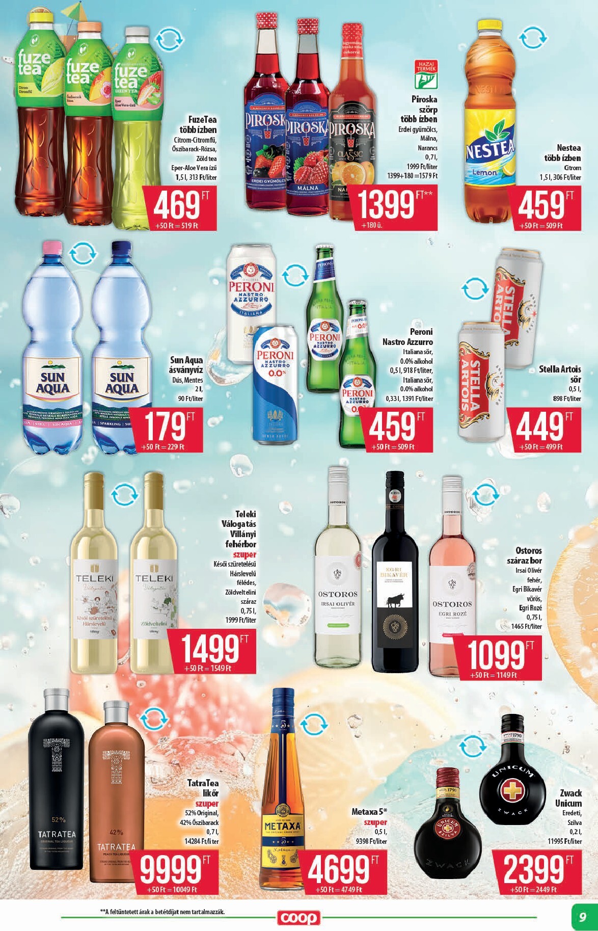 coop - A jövőbeli Coop - Alföld akciós újság csütörtöktől 2026.10.15.-tól szerdától 2026.10.21.-ig érvényes. - page: 9