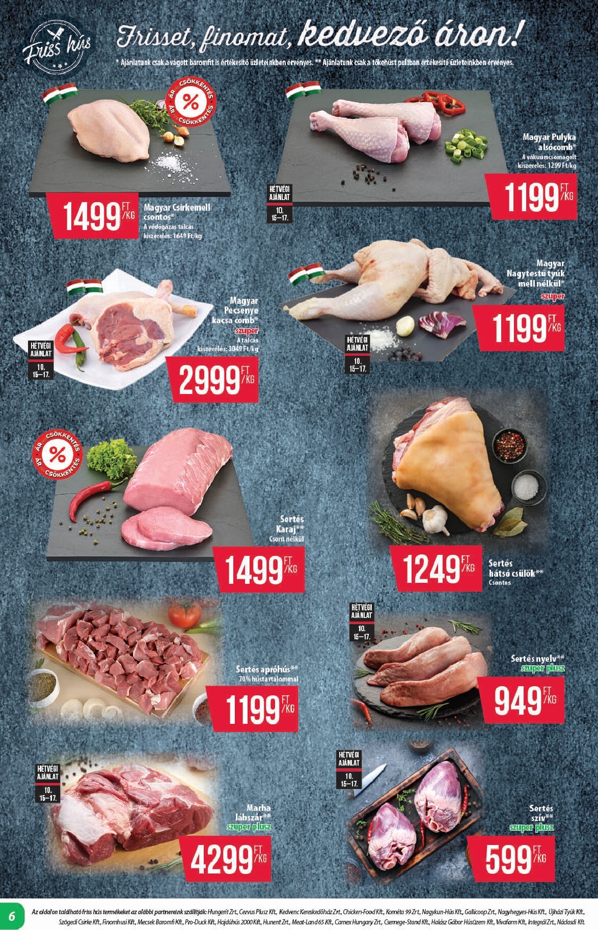 coop - A jövőbeli Coop - Alföld akciós újság csütörtöktől 2026.10.15.-tól szerdától 2026.10.21.-ig érvényes. - page: 6