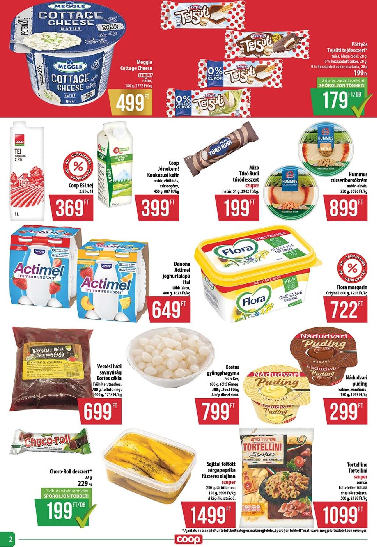 coop - A jövőbeli Coop - Abc-Szuper akciós újság csütörtöktől 2026.10.15.-tól szerdától 2026.10.21.-ig érvényes. - page: 2